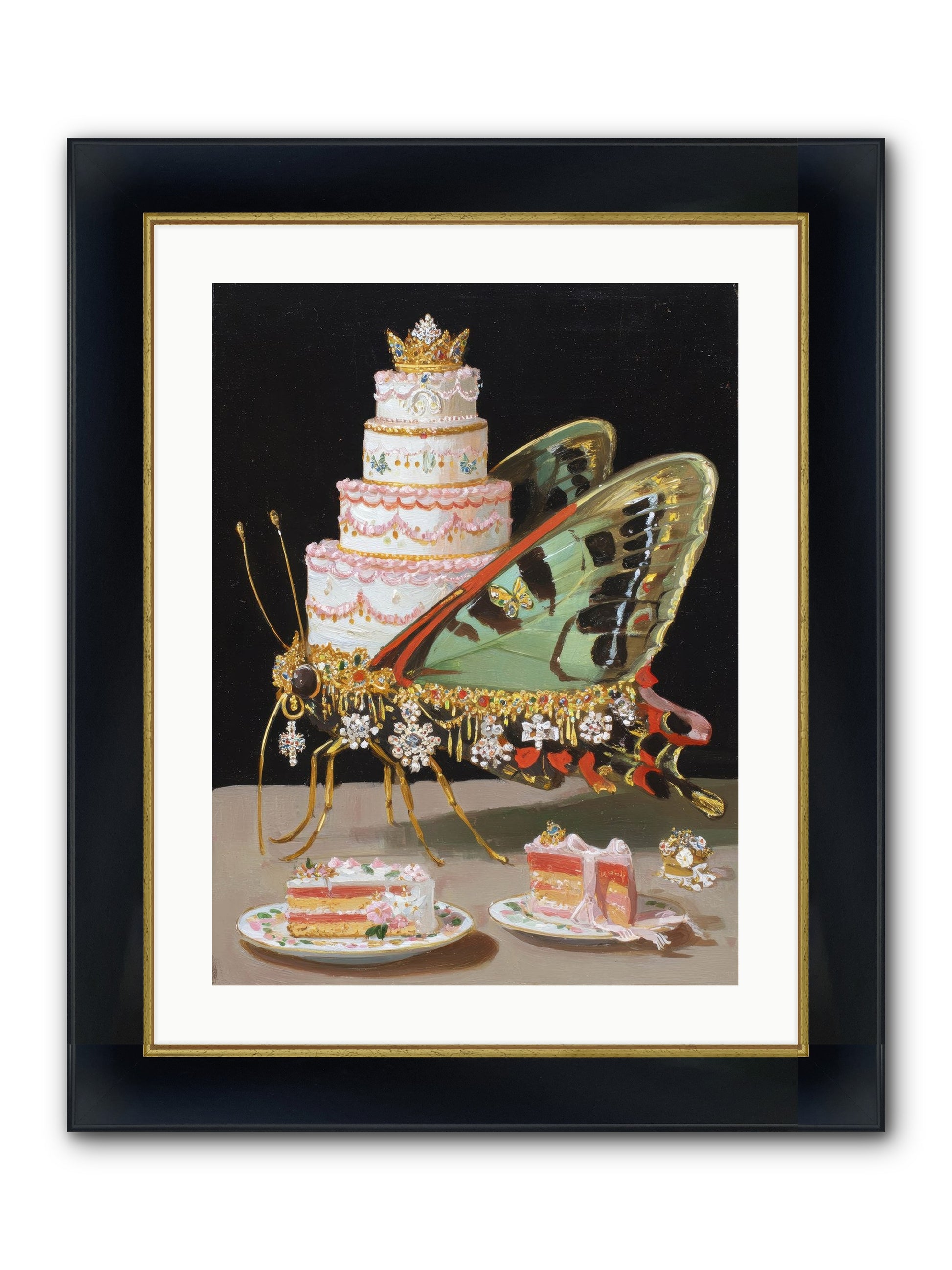 Beyond All Imagining Framed Print - Wide Black w/Gold 18x24