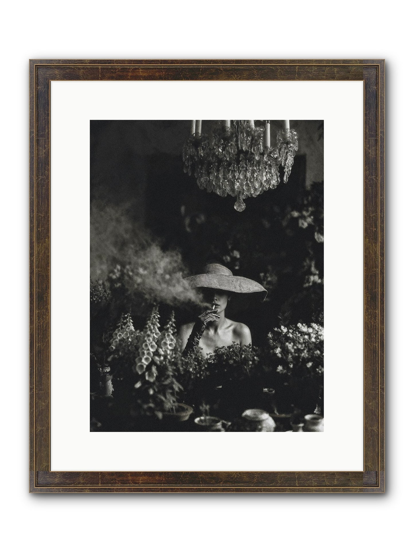 Beyond the Garden Wall Framed Print - Slimwoods Black/Gold 12x16