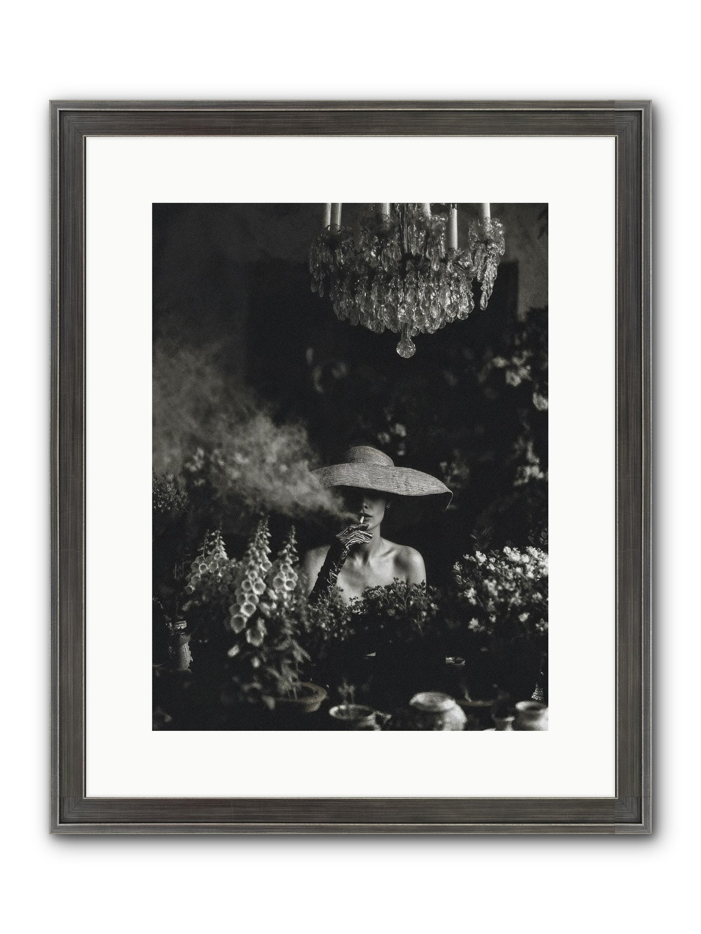 Beyond the Garden Wall Framed Print - Slimwoods Black/Silver 12x16
