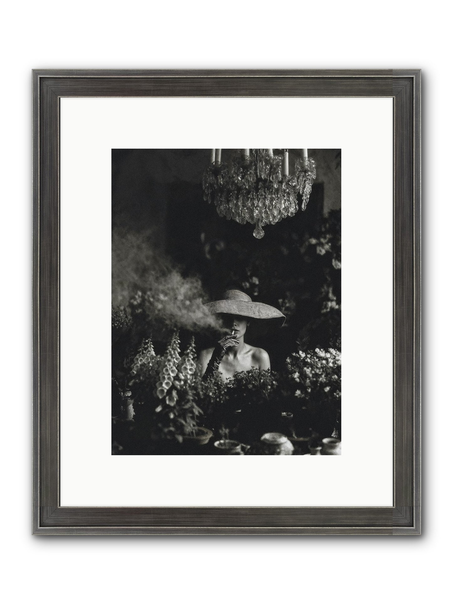 Beyond the Garden Wall Framed Print - Slimwoods Black/Silver 9x12