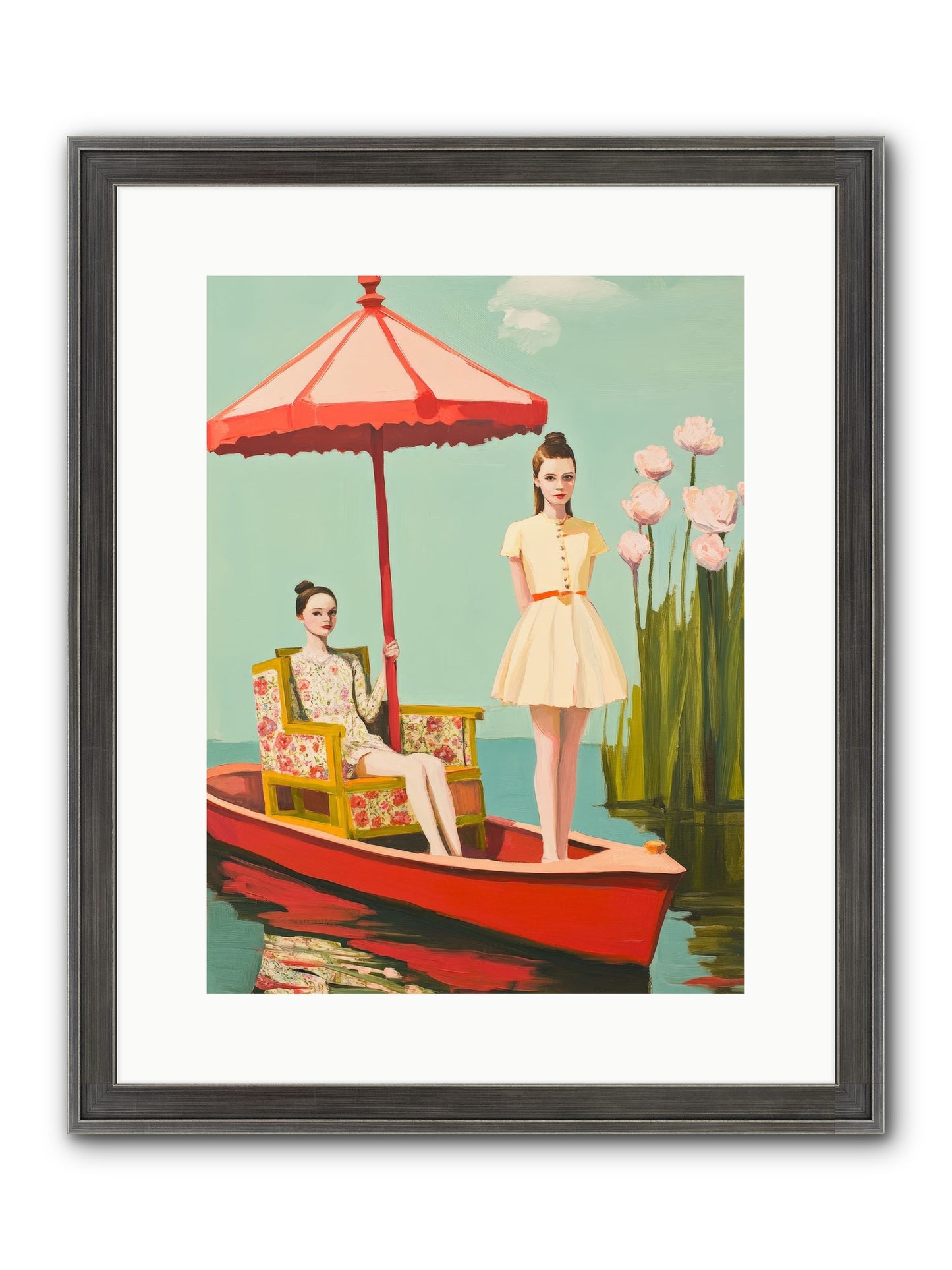 Beyond Tomorrow Framed Print - Slimwoods Black/Silver 12x16