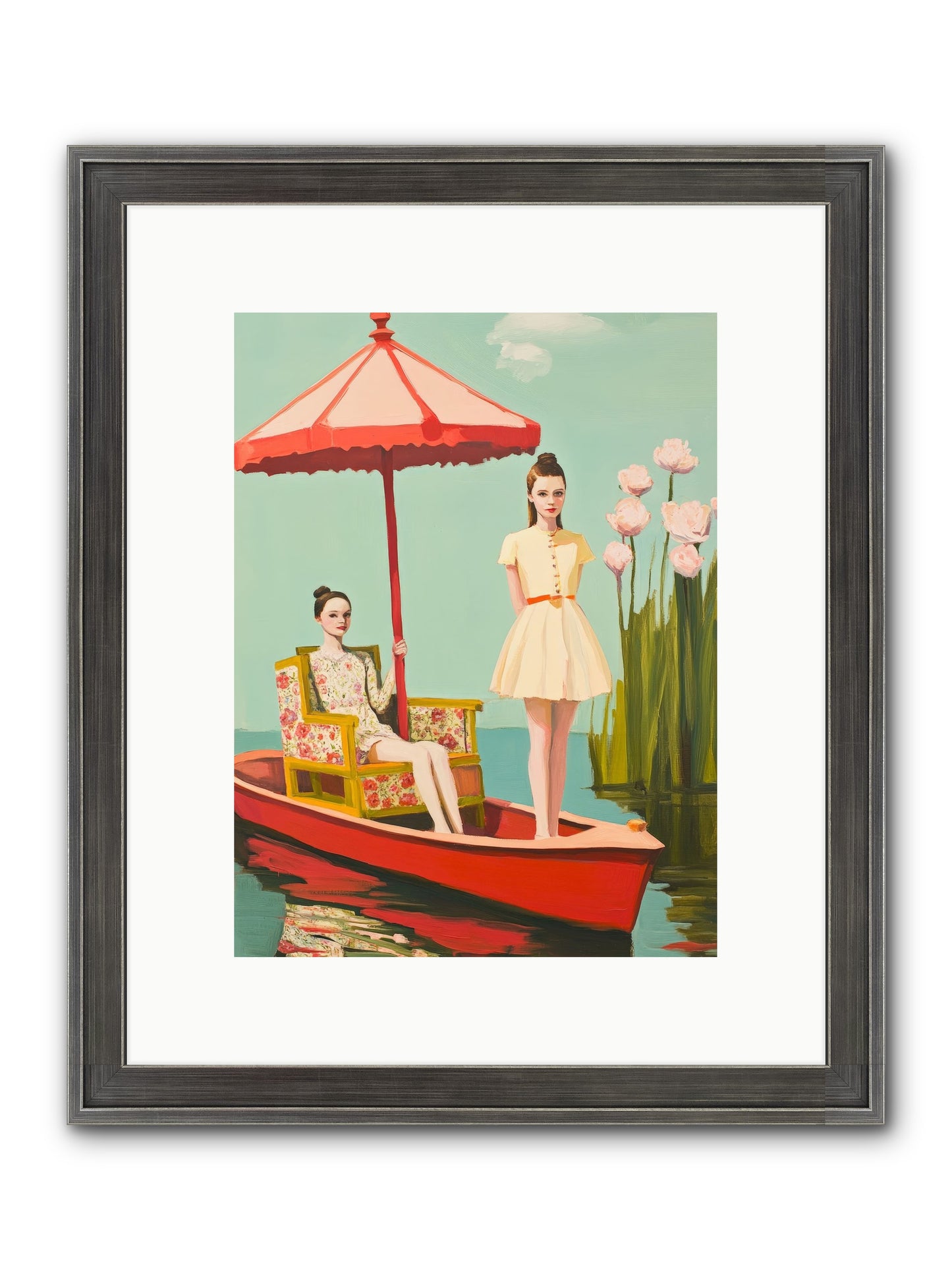 Beyond Tomorrow Framed Print - Slimwoods Black/Silver 9x12