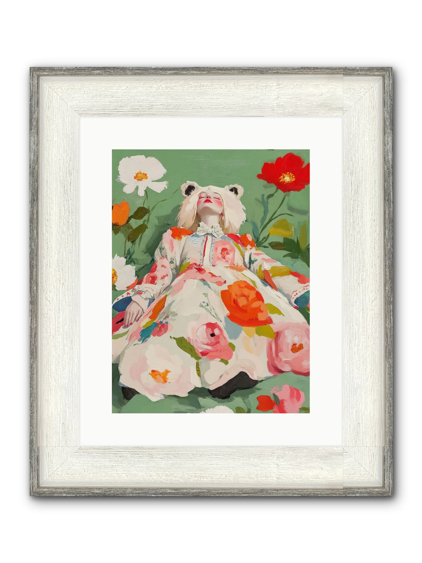 Black Forest Tales Framed Print - Driftwood White 12x16