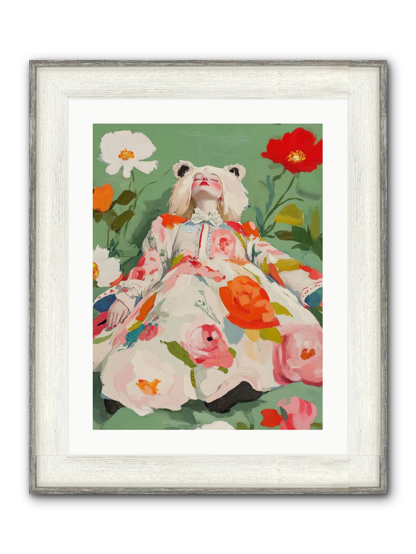 Black Forest Tales Framed Print - Driftwood White 18x24