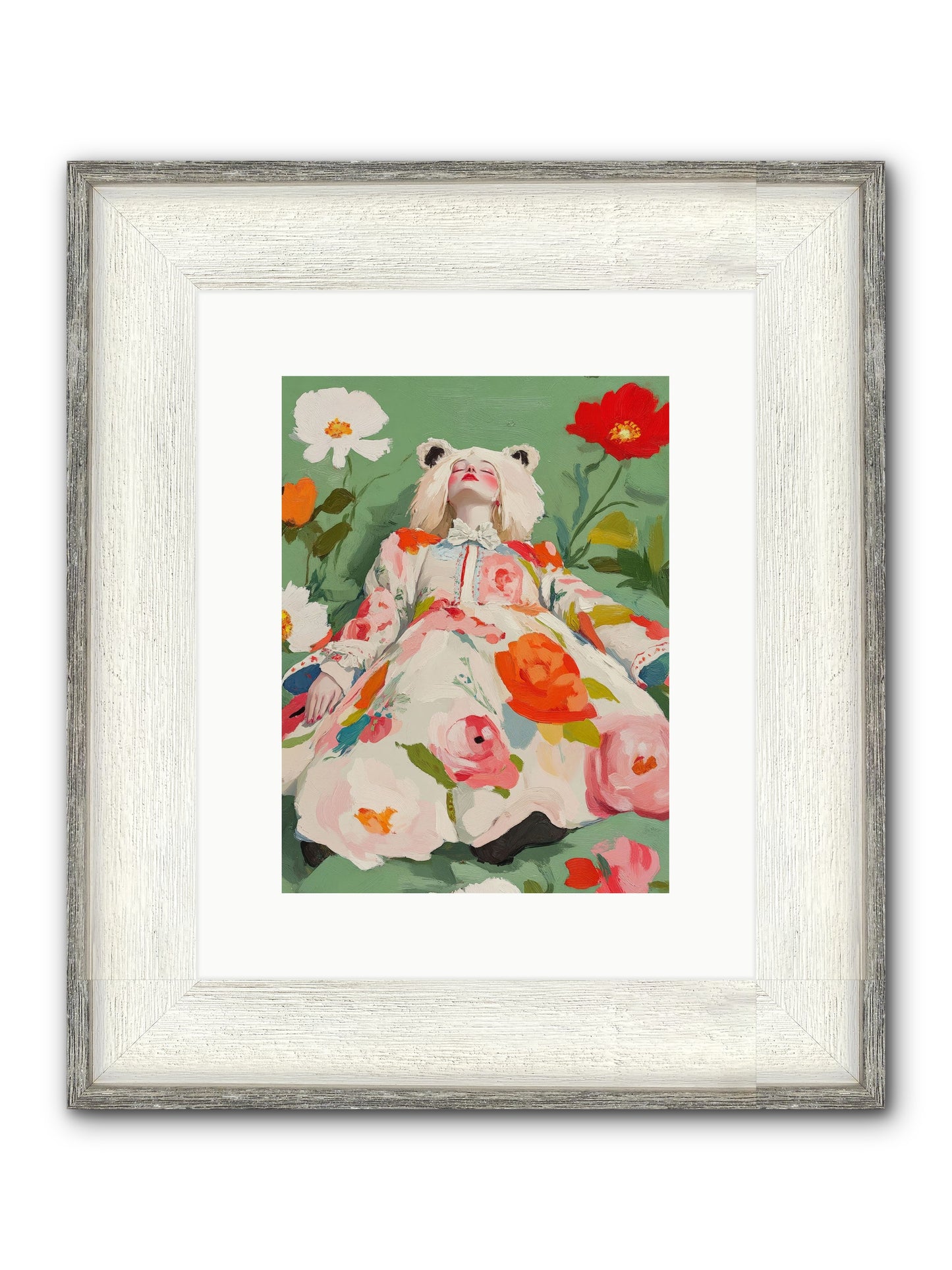 Black Forest Tales Framed Print - Driftwood White 9x12