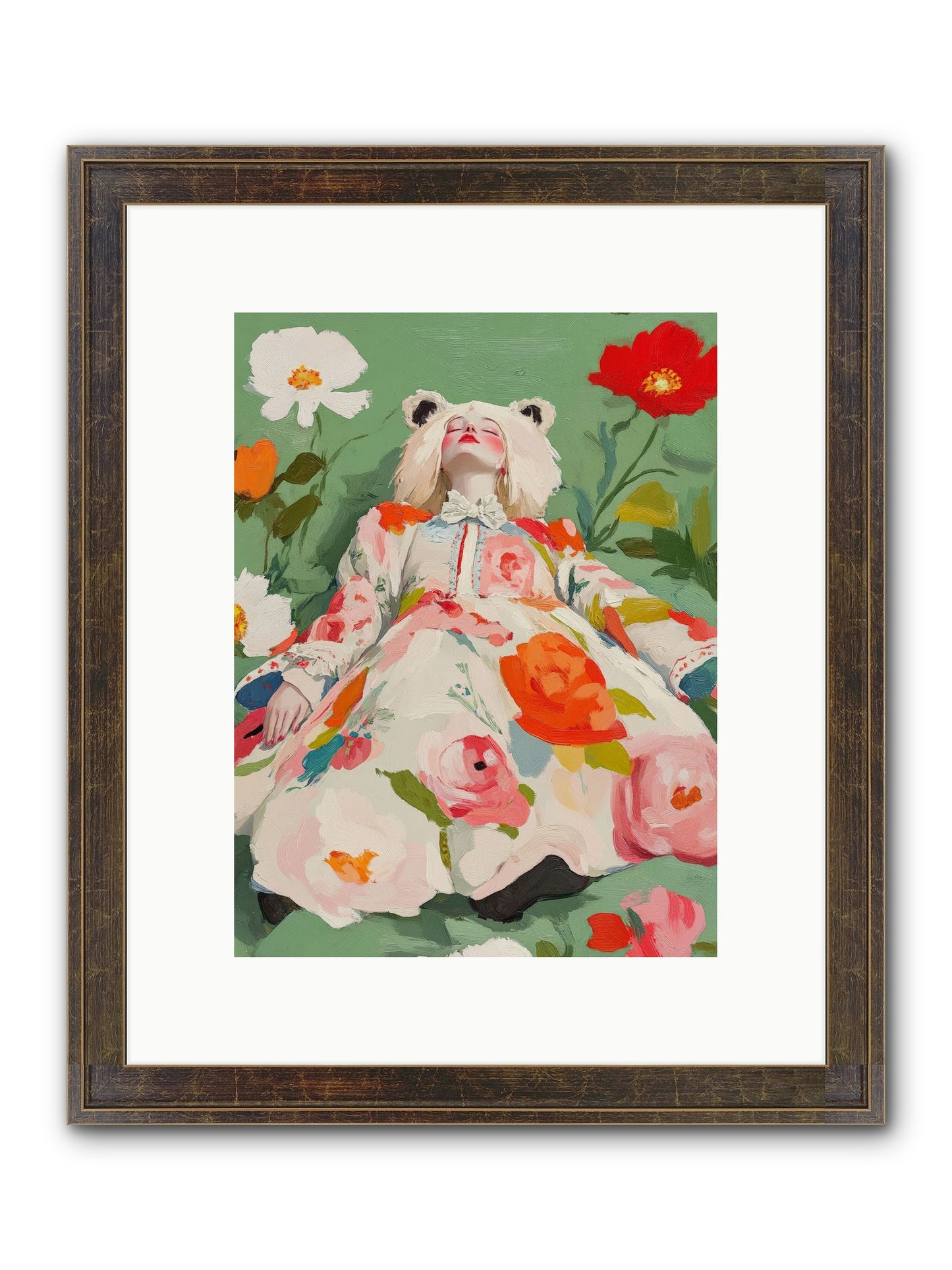 Black Forest Tales Framed Print - Slimwoods Black/Gold 9x12