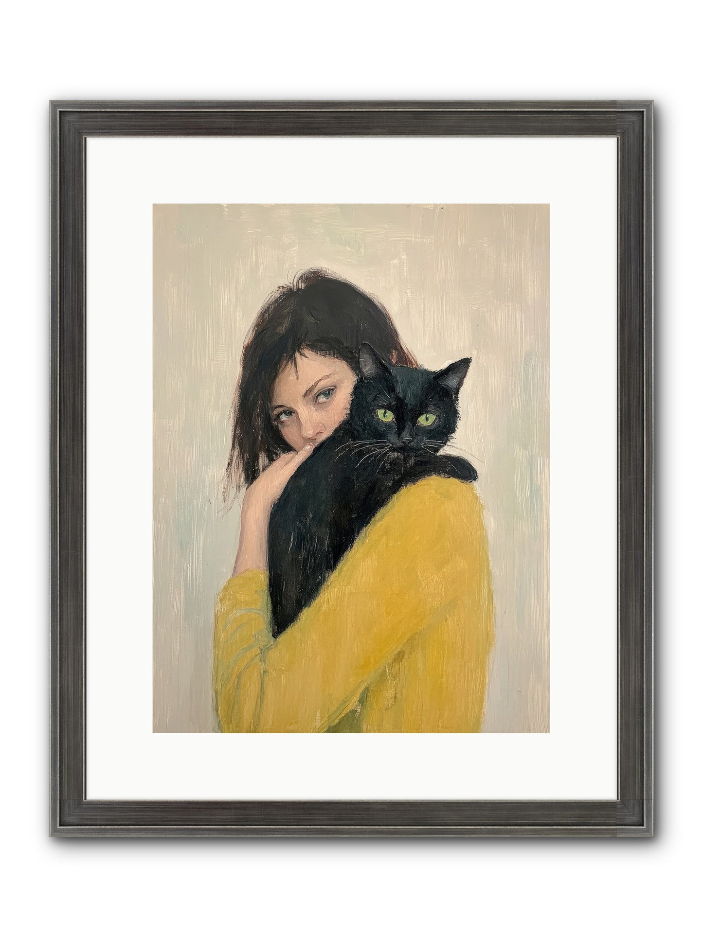Blackbird Framed Print - Slimwoods Black/Silver 12x16