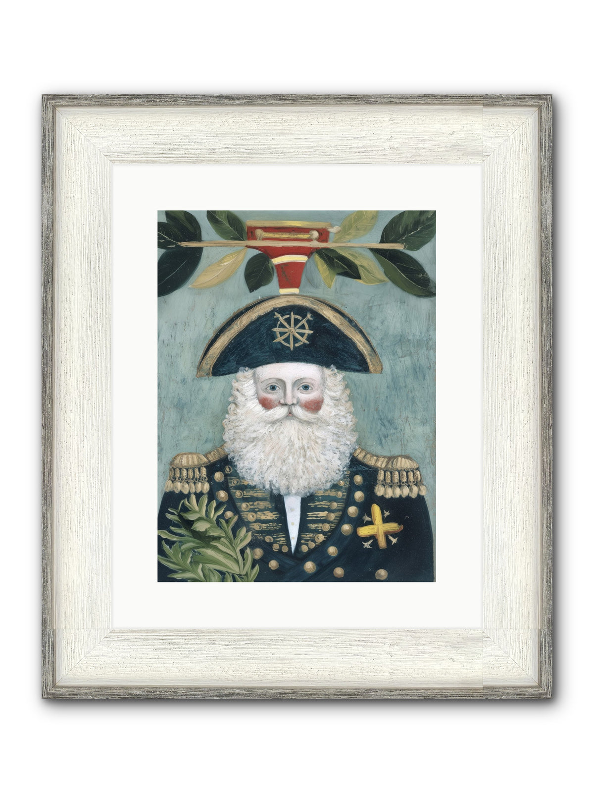 Blackwater Bill Framed Print - Driftwood White 12x16