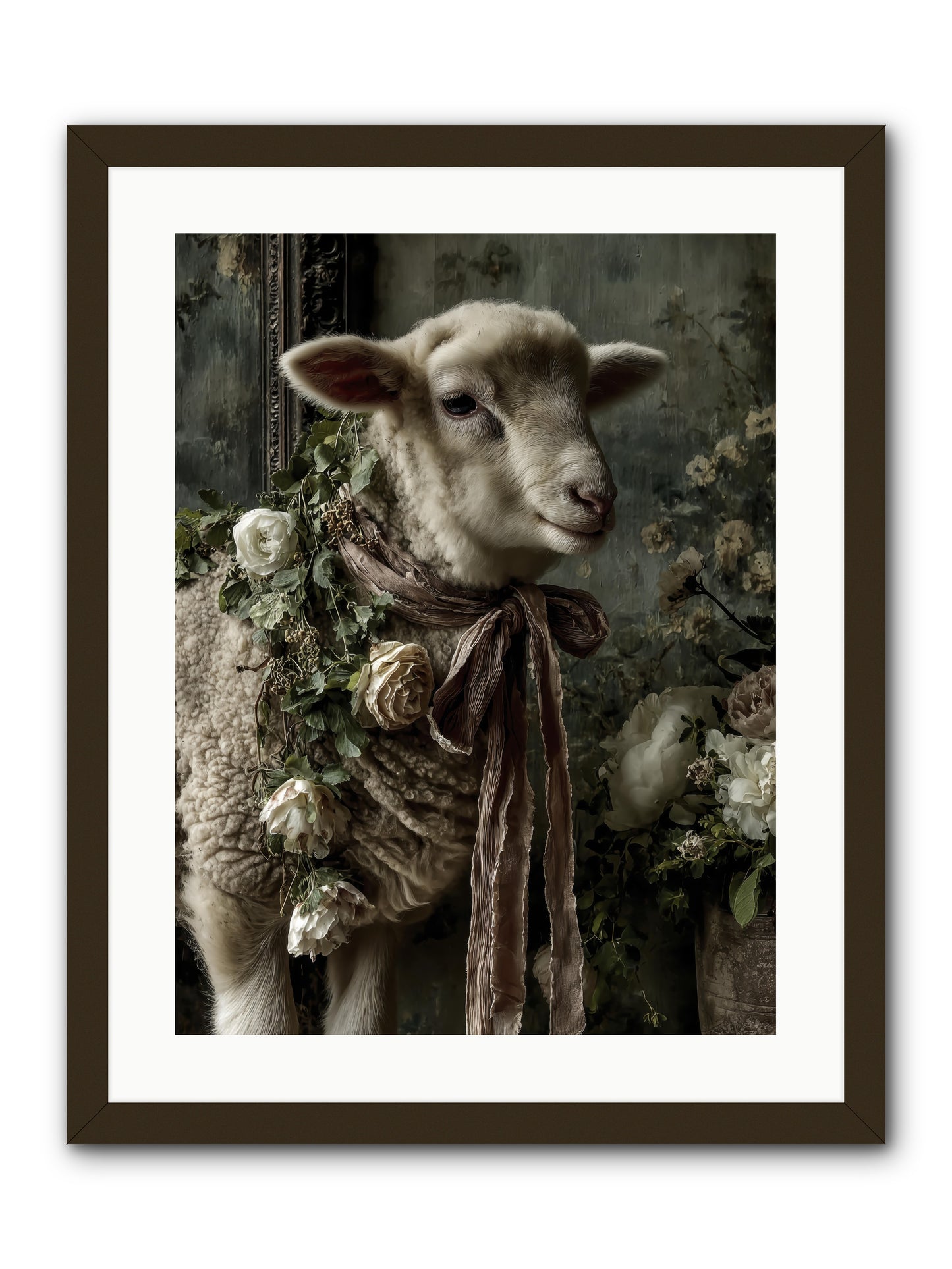 blanchefleur -- Framed Print - Black 18x24