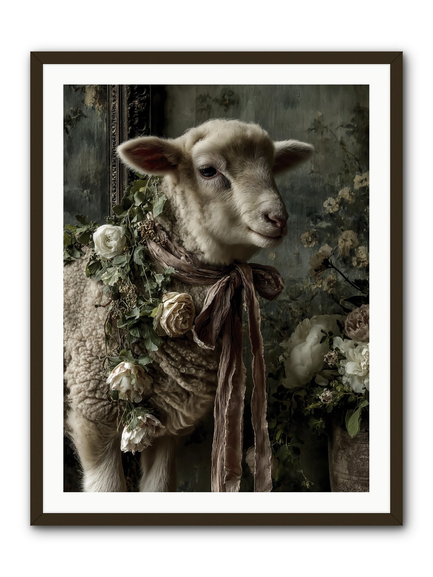 blanchefleur -- Framed Print - Black 30x40