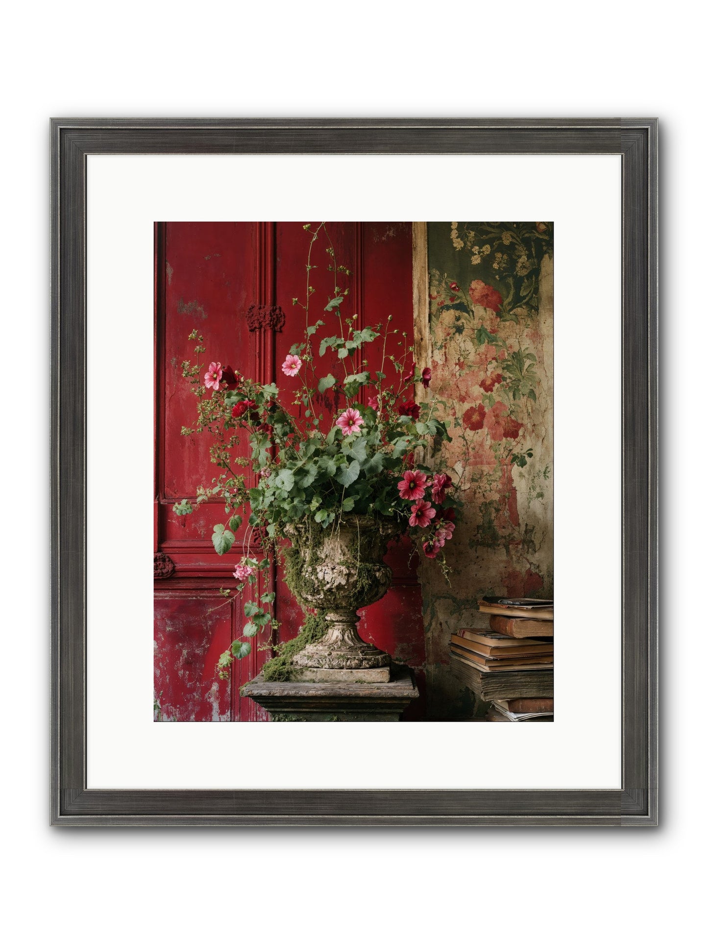 Bloom Society Framed Print - Slimwoods Black/Silver 12x15
