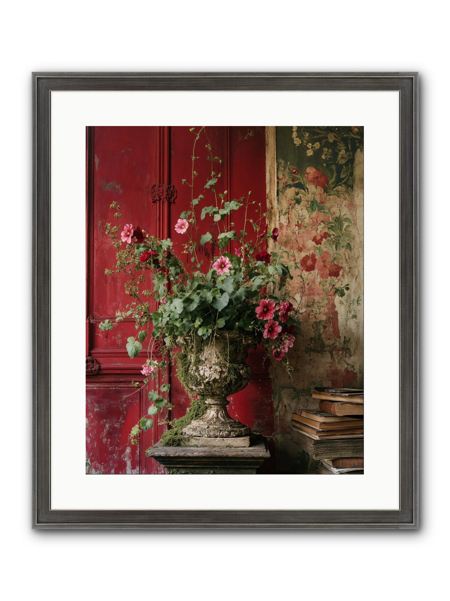 Bloom Society Framed Print - Slimwoods Black/Silver 16x20