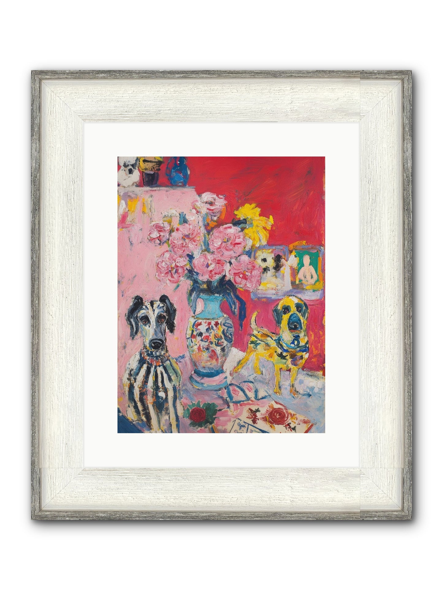 Bloomsbury Tales Framed Print - Driftwood White 12x16
