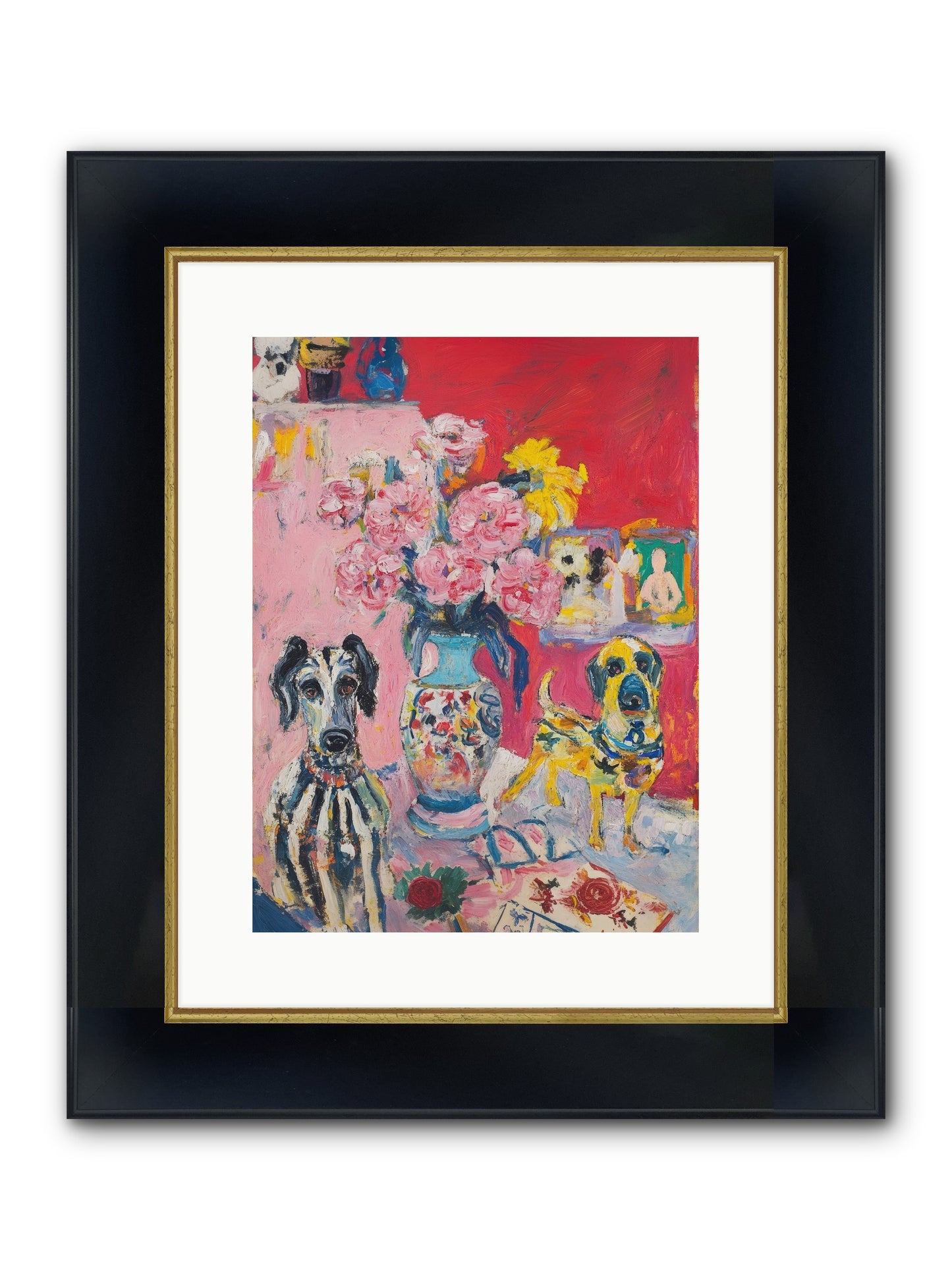 Bloomsbury Tales Framed Print - Wide Black w/Gold 12x16