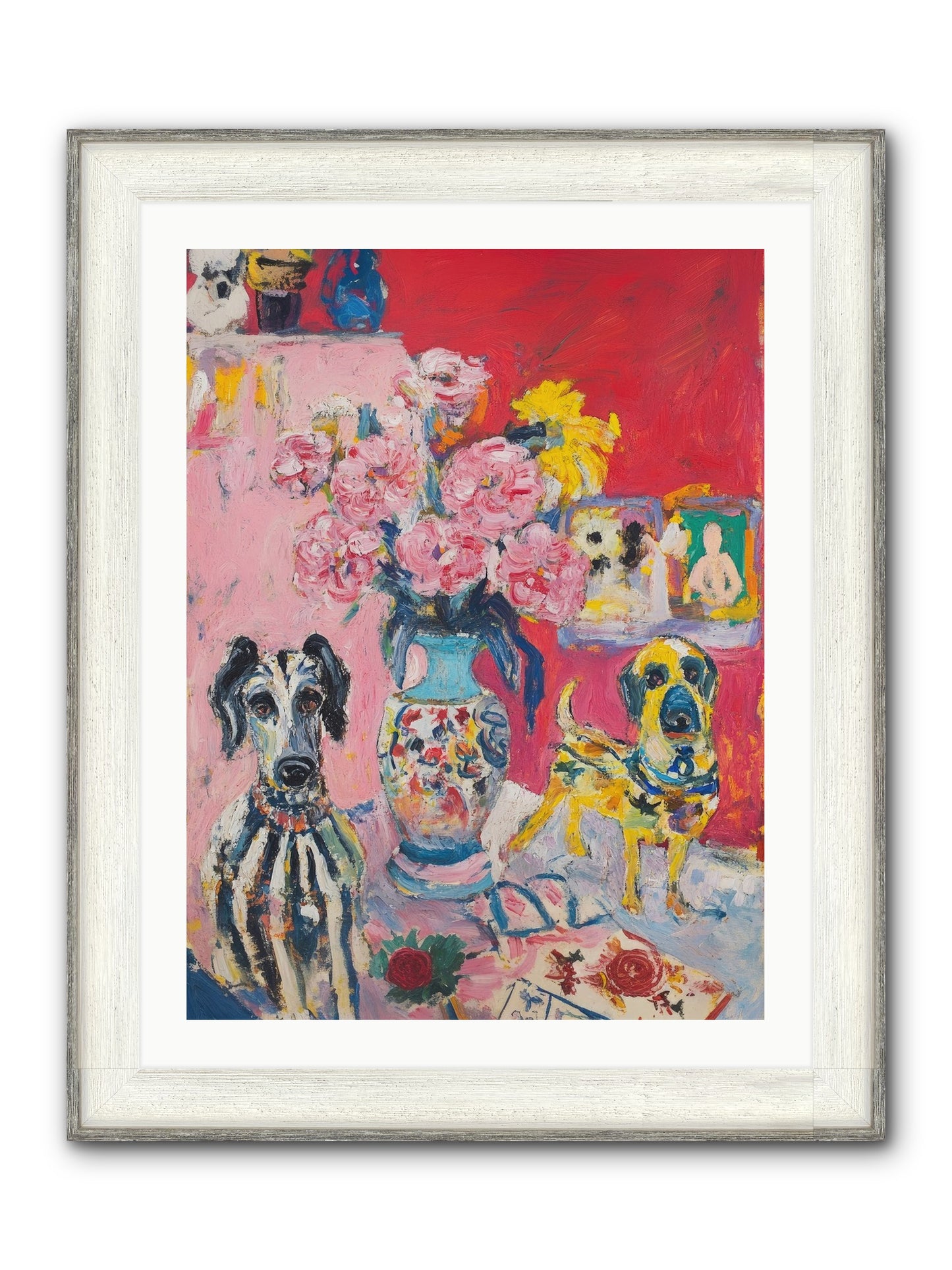 Bloomsbury Tales Framed Print - Driftwood White 24x32