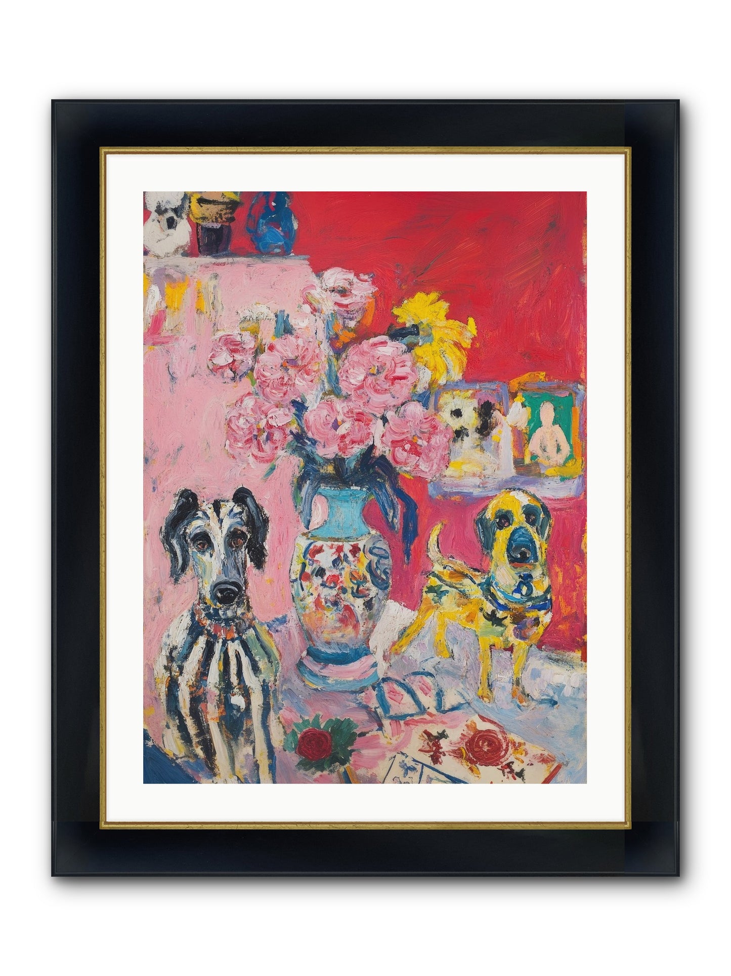 Bloomsbury Tales Framed Print - Wide Black w/Gold 24x32