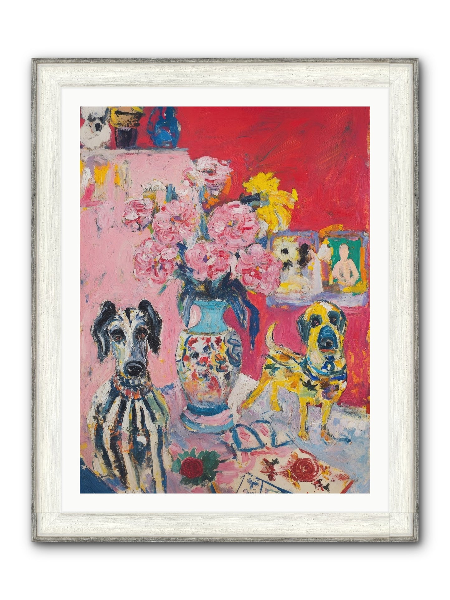 Bloomsbury Tales Framed Print - Driftwood White 30x40