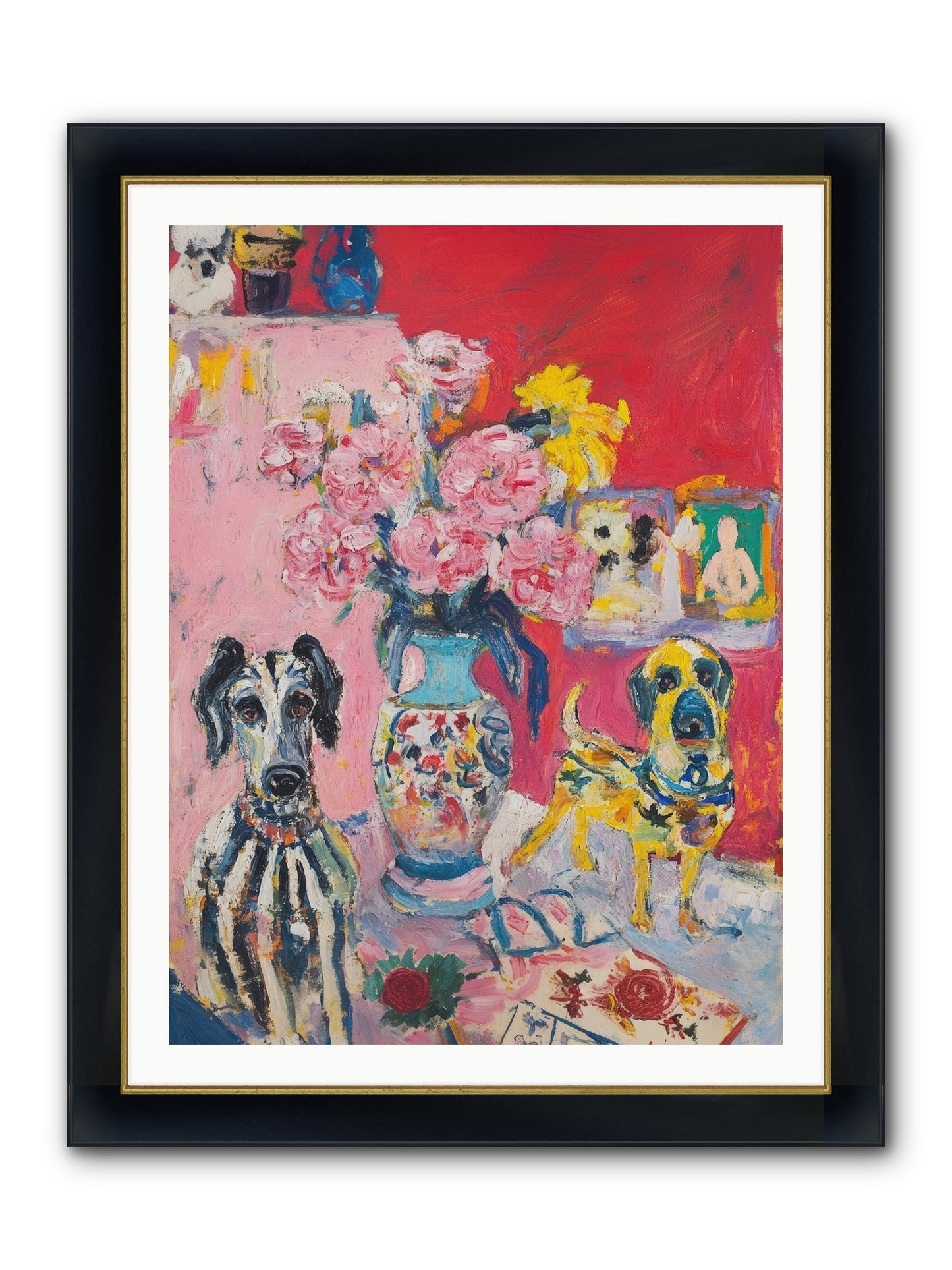 Bloomsbury Tales Framed Print - Wide Black w/Gold 30x40