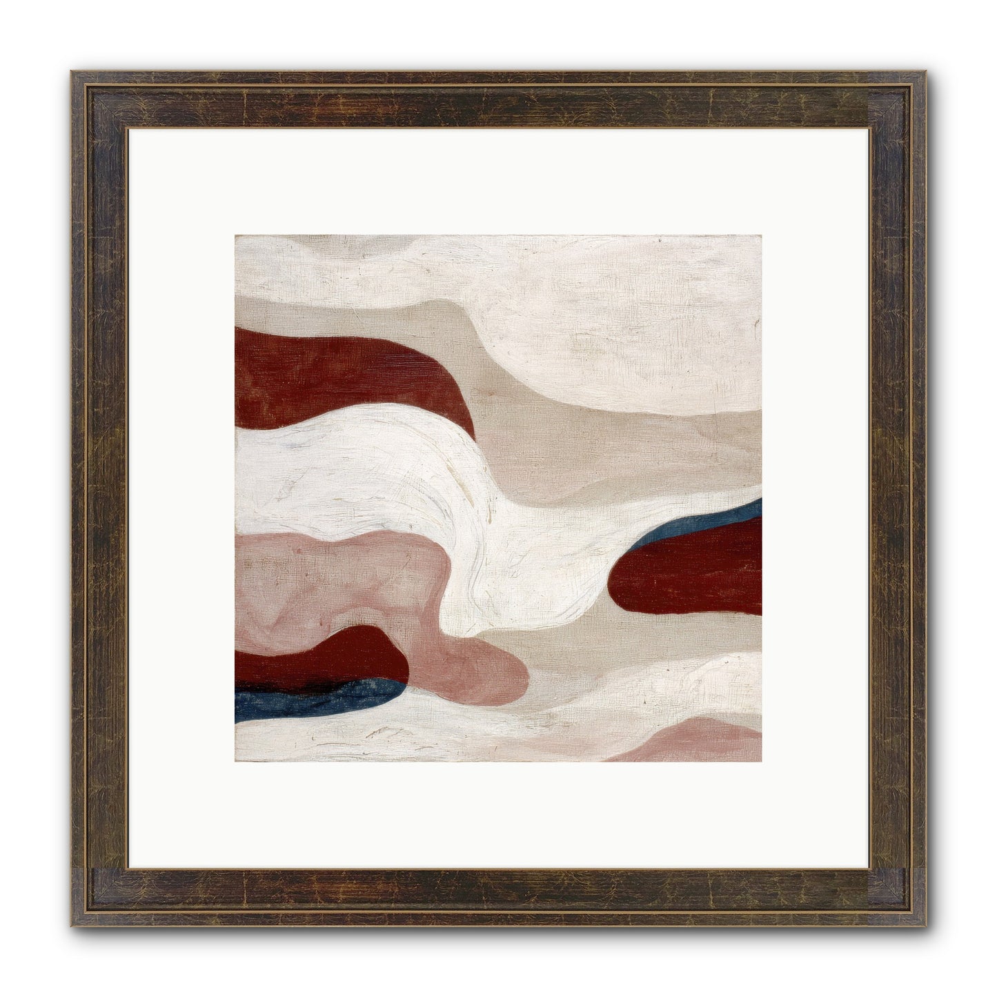 Blush Haven Framed Print - Slimwoods Black/Gold 10x10