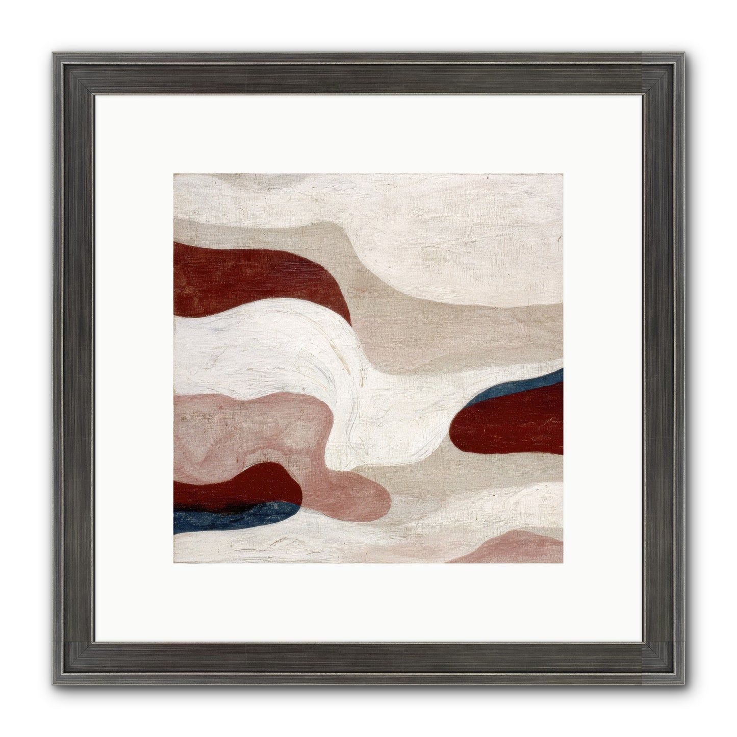Blush Haven Framed Print - Slimwoods Black/Silver 10x10