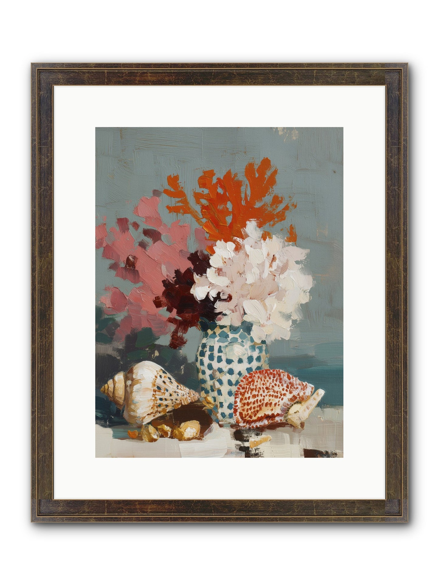 Bohemian Assembly Framed Print - Slimwoods Black/Gold 12x16