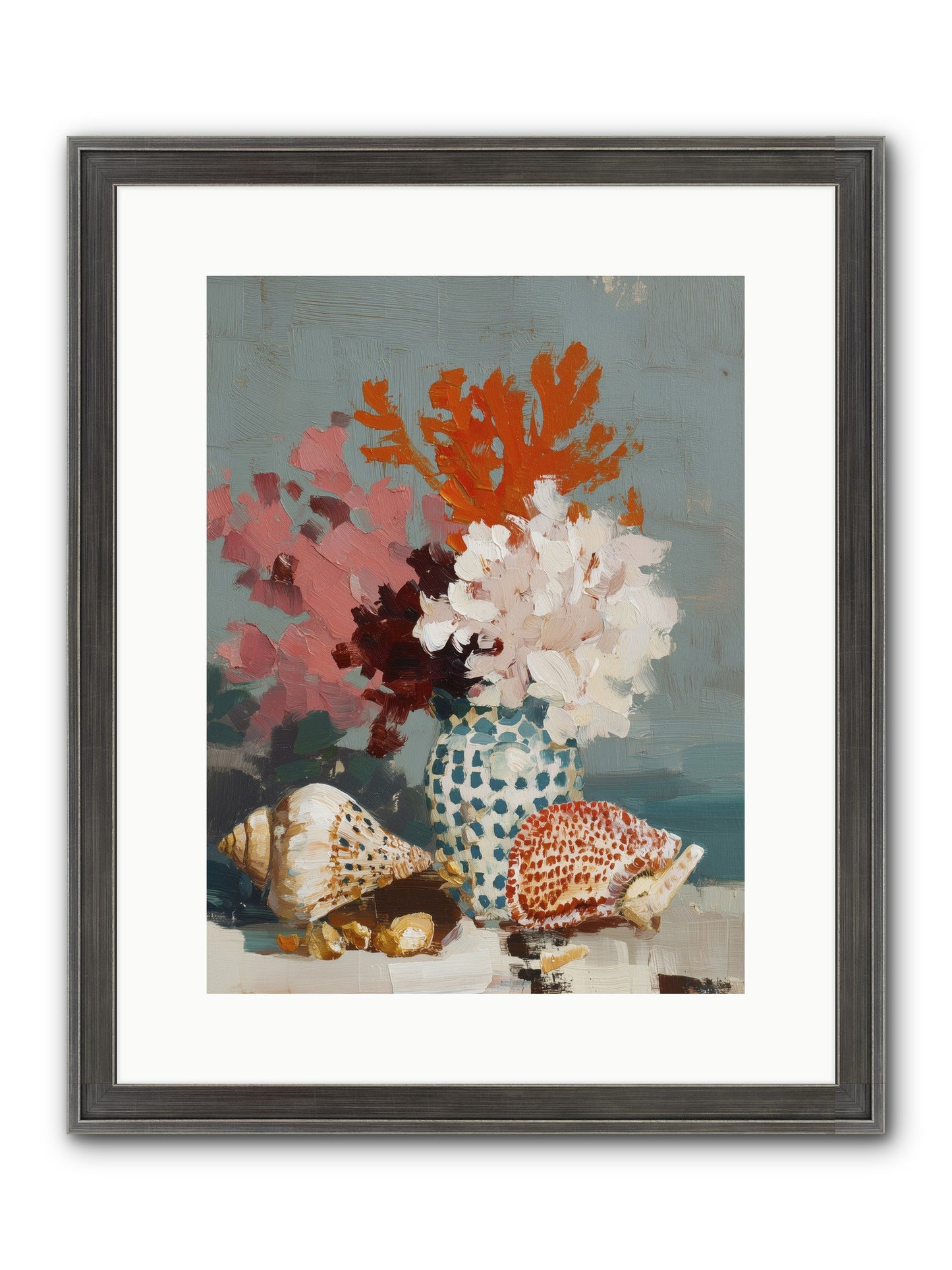 Bohemian Assembly Framed Print - Slimwoods Black/Silver 12x16