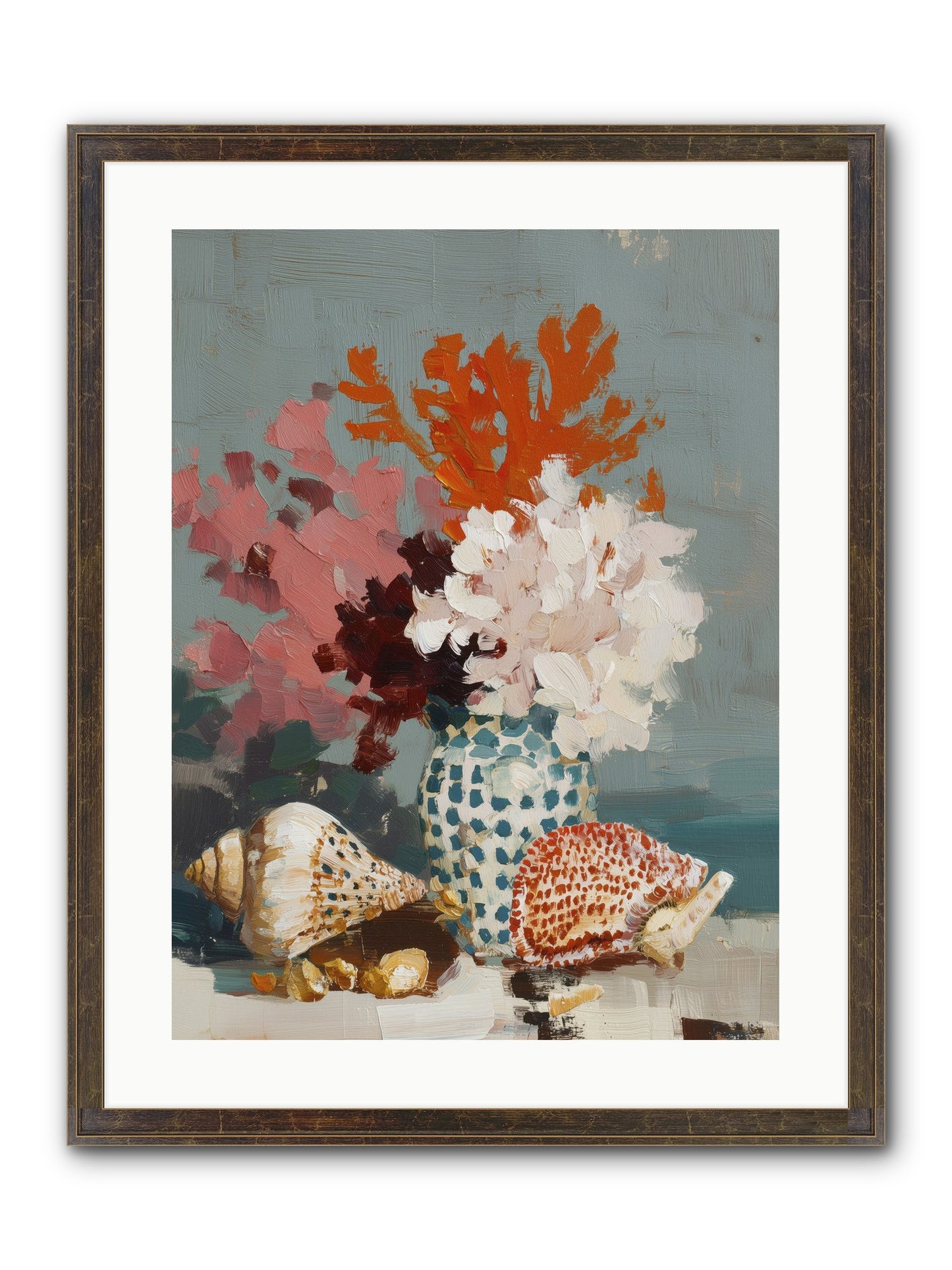 Bohemian Assembly Framed Print - Slimwoods Black/Gold 18x24