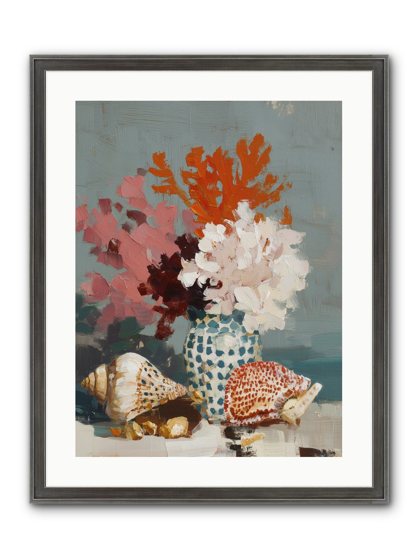 Bohemian Assembly Framed Print - Slimwoods Black/Silver 18x24