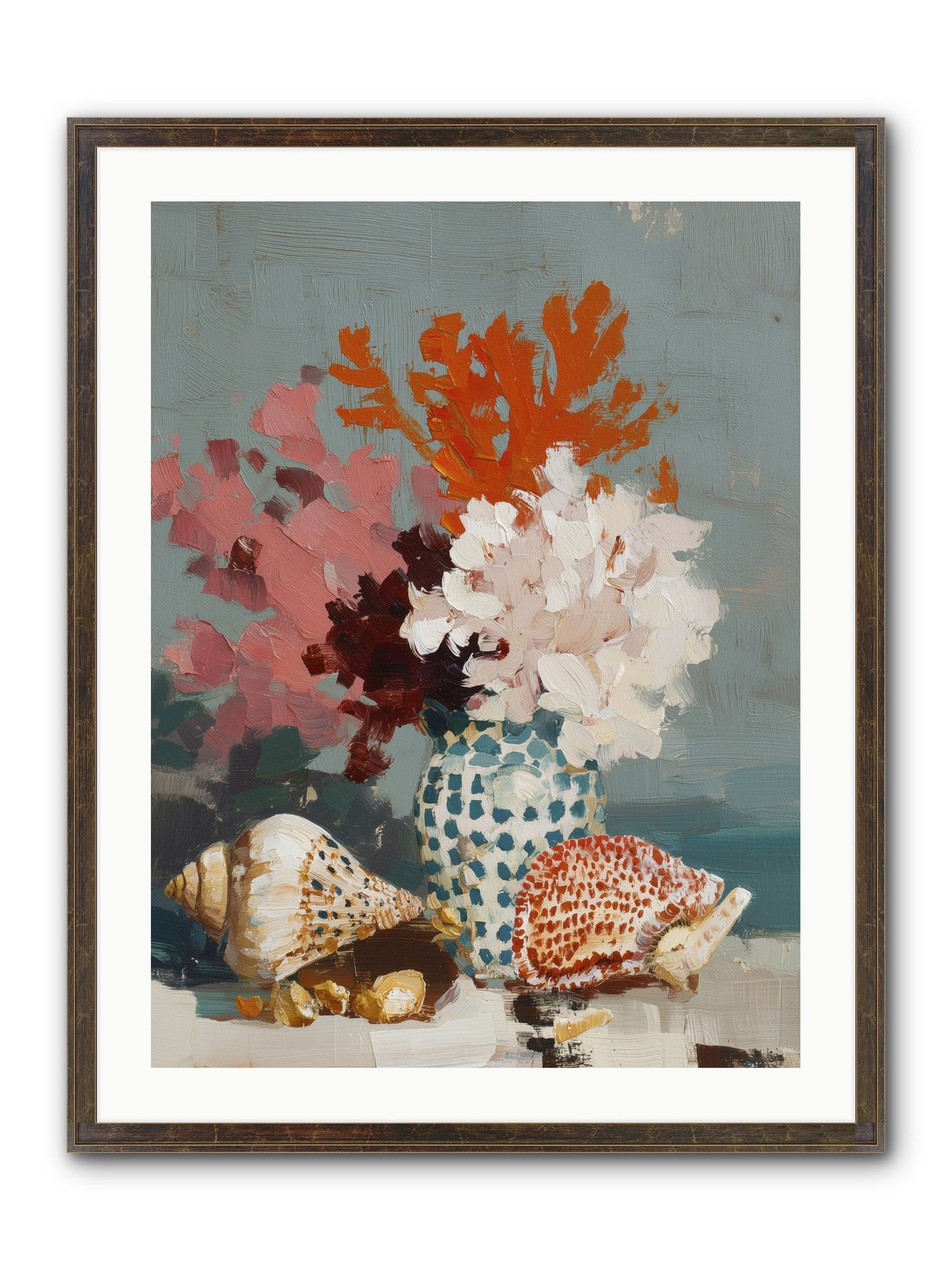 Bohemian Assembly Framed Print - Slimwoods Black/Gold 24x32