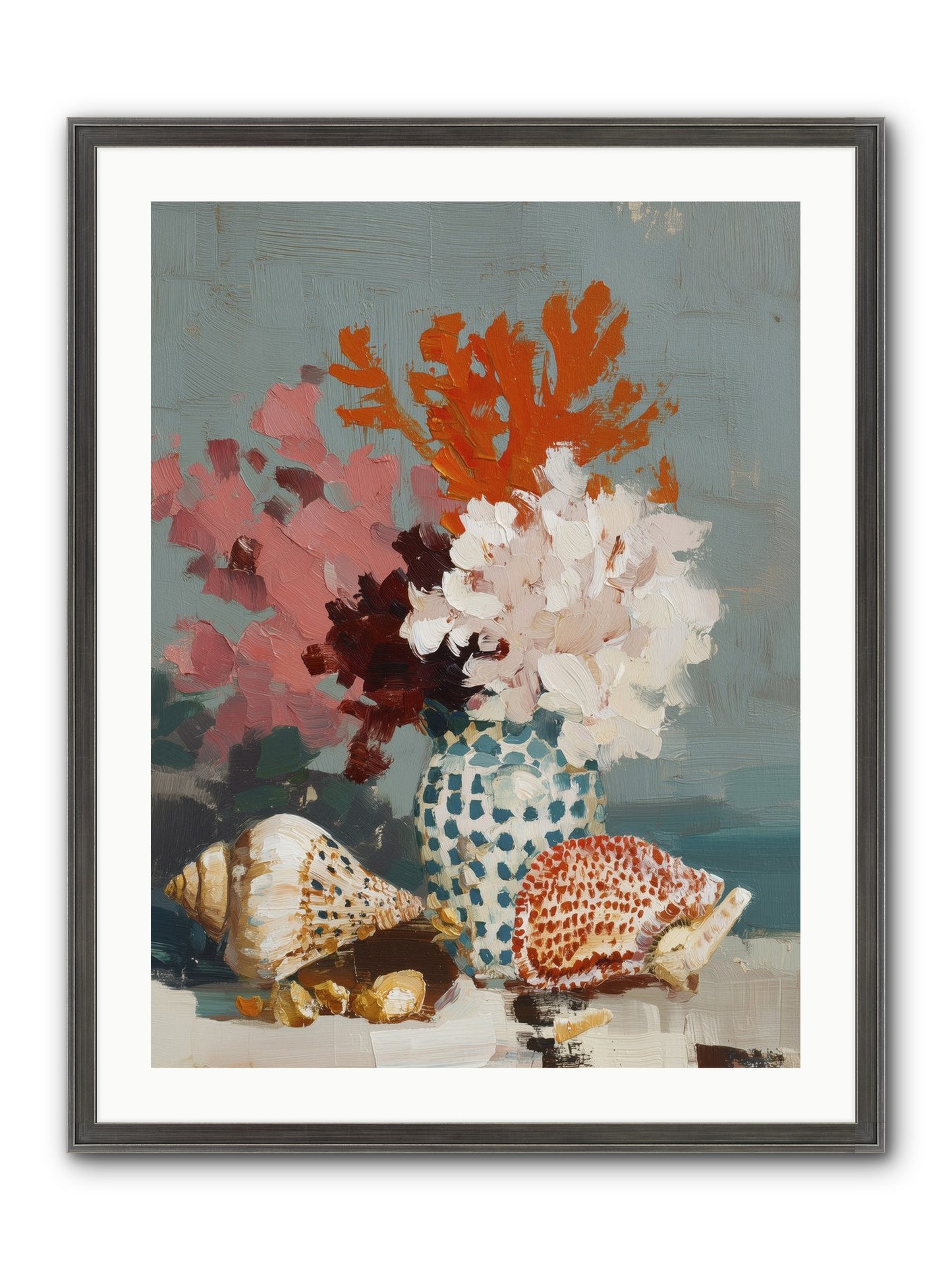 Bohemian Assembly Framed Print - Slimwoods Black/Silver 24x32