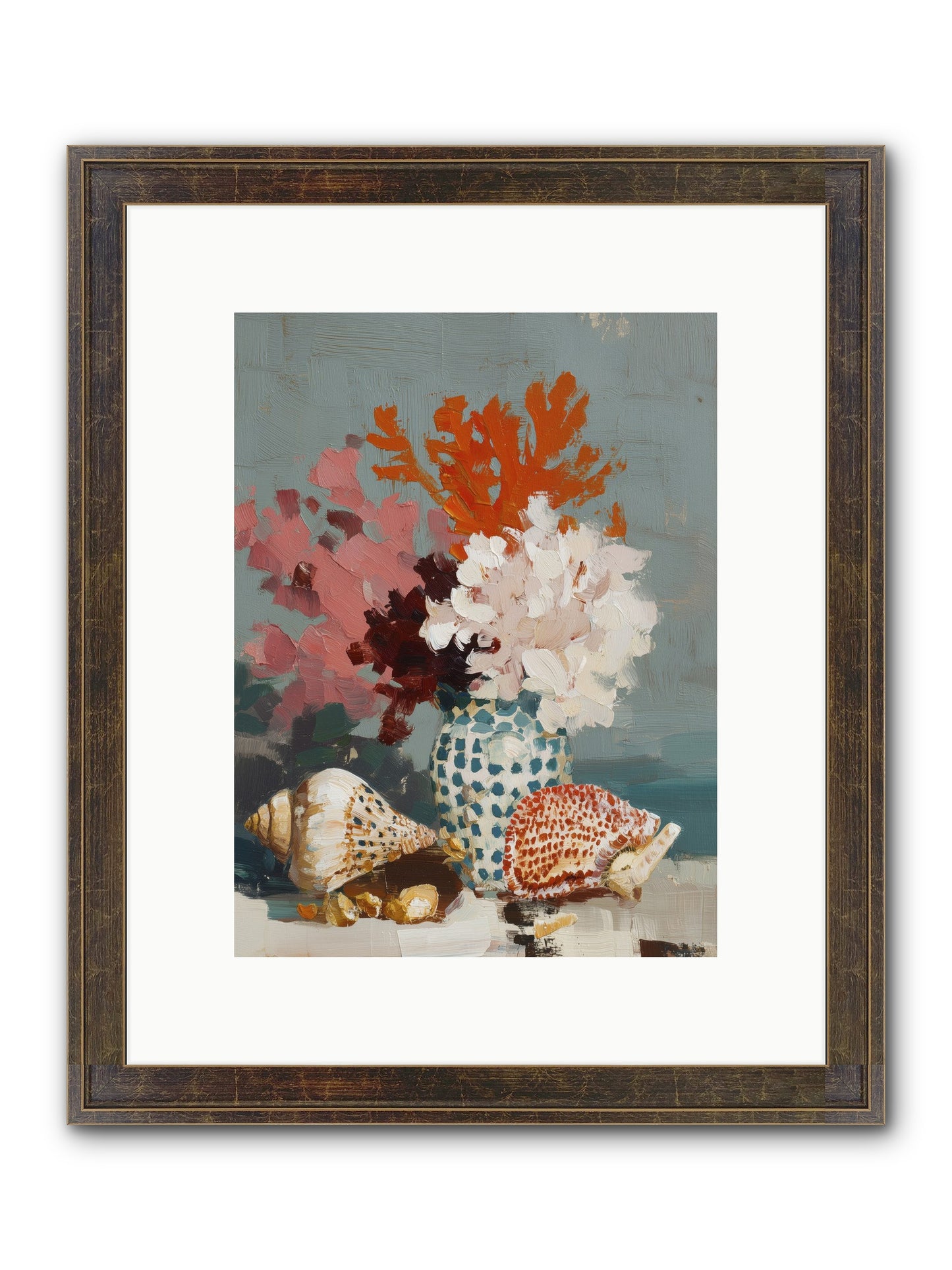 Bohemian Assembly Framed Print - Slimwoods Black/Gold 9x12