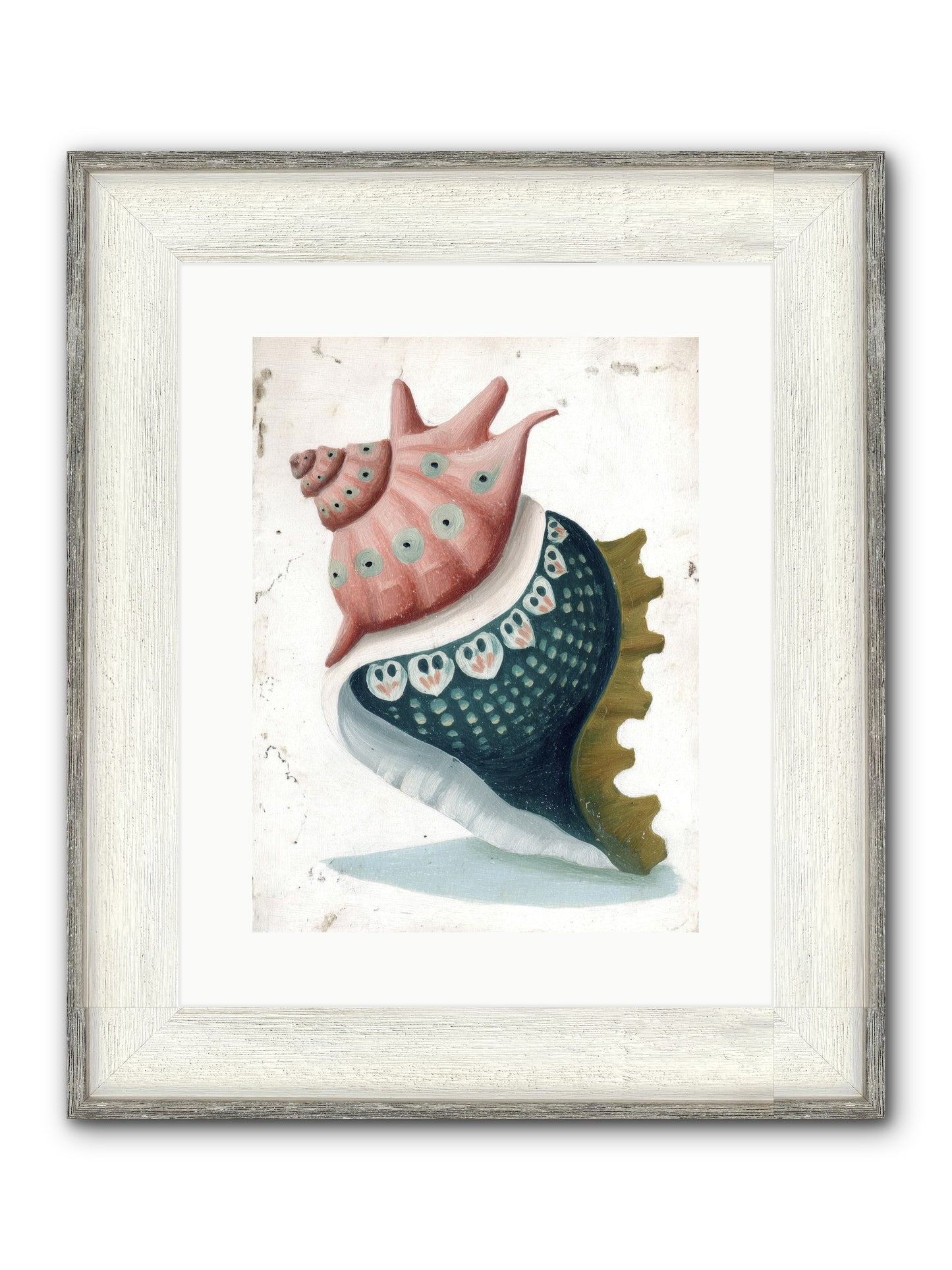 Bohemian Beauty Framed Print - Driftwood White 12x16