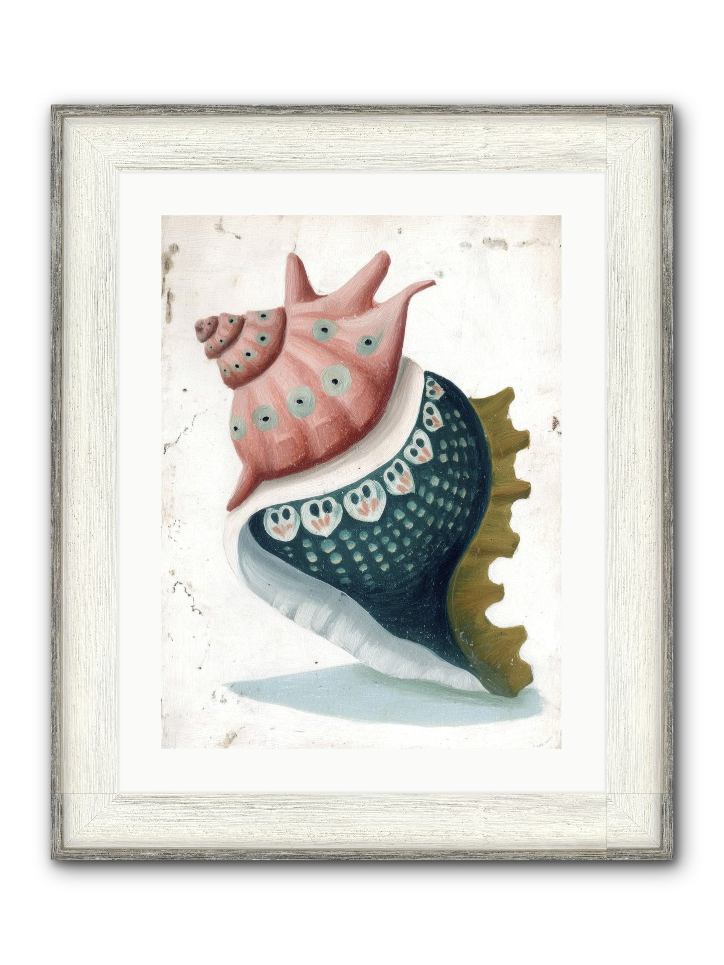 Bohemian Beauty Framed Print - Driftwood White 18x24
