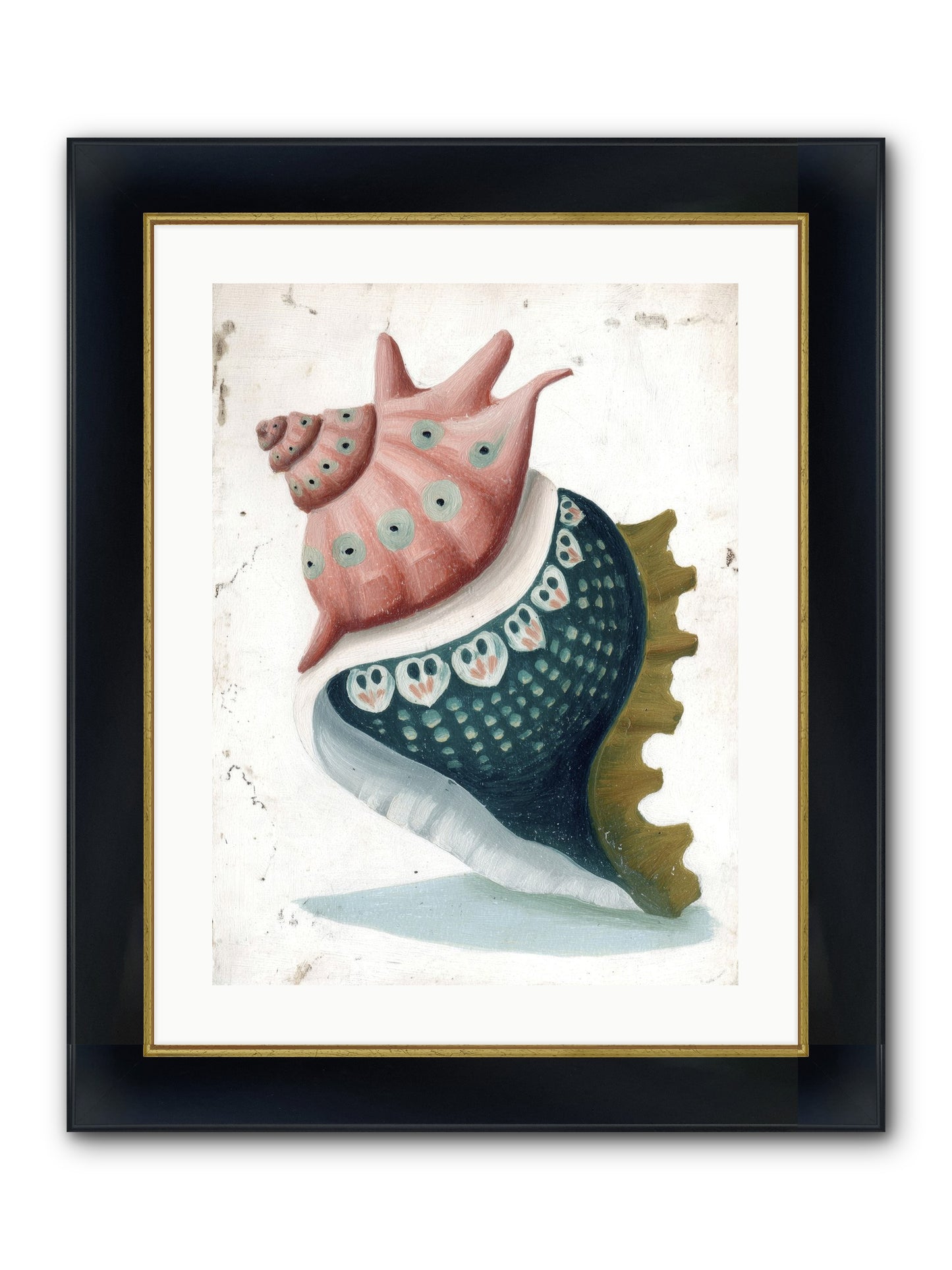 Bohemian Beauty Framed Print - Wide Black w/Gold 18x24