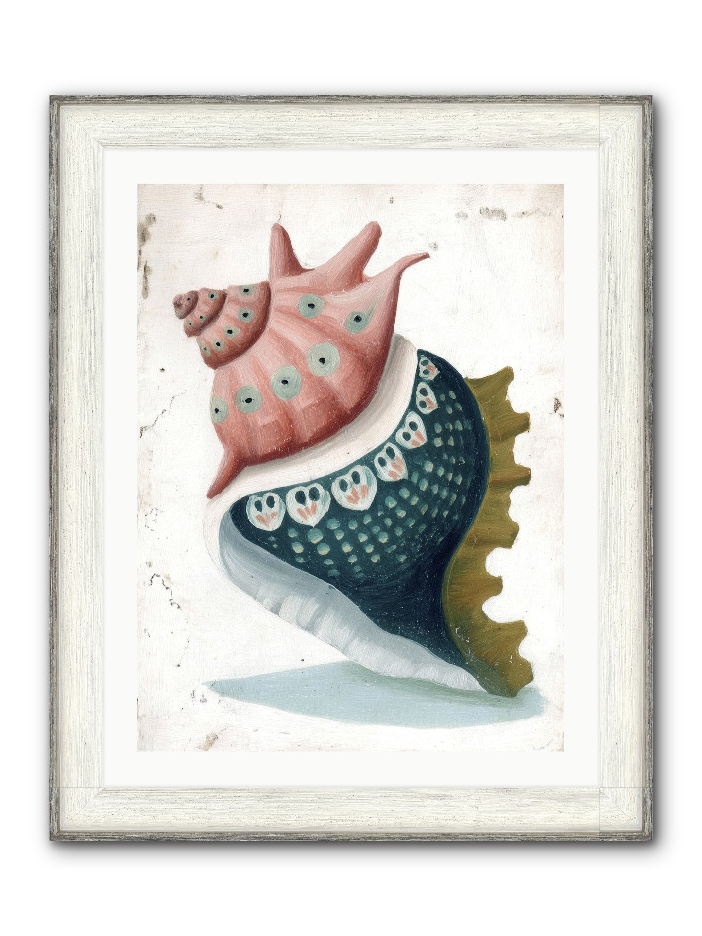 Bohemian Beauty Framed Print - Driftwood White 24x32