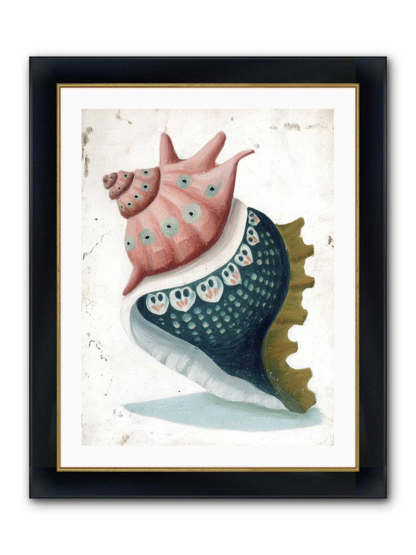 Bohemian Beauty Framed Print - Wide Black w/Gold 24x32