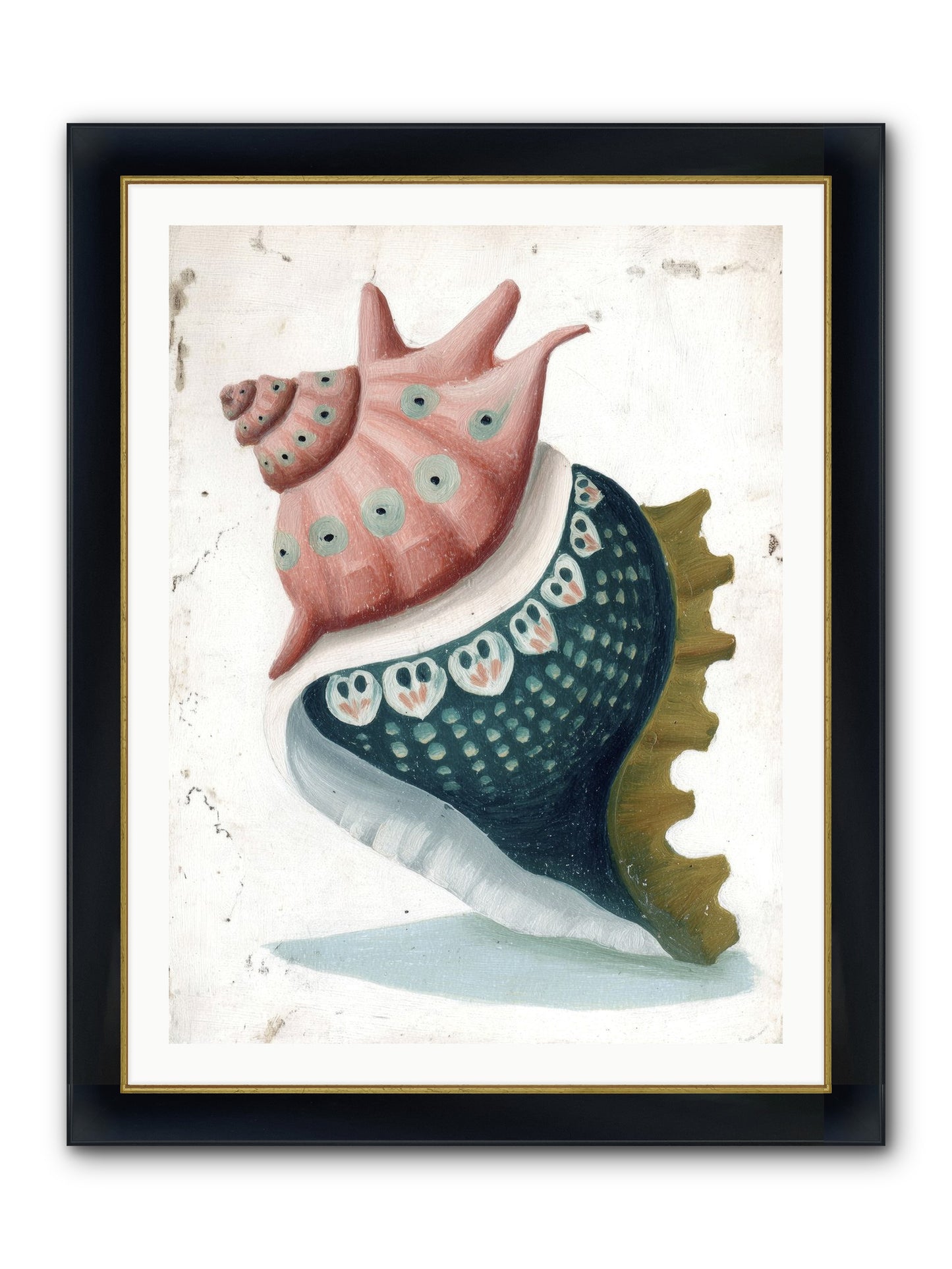Bohemian Beauty Framed Print - Wide Black w/Gold 30x40