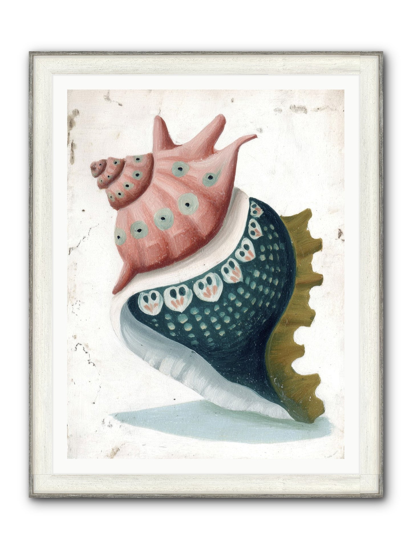 Bohemian Beauty Framed Print - Driftwood White 36x48