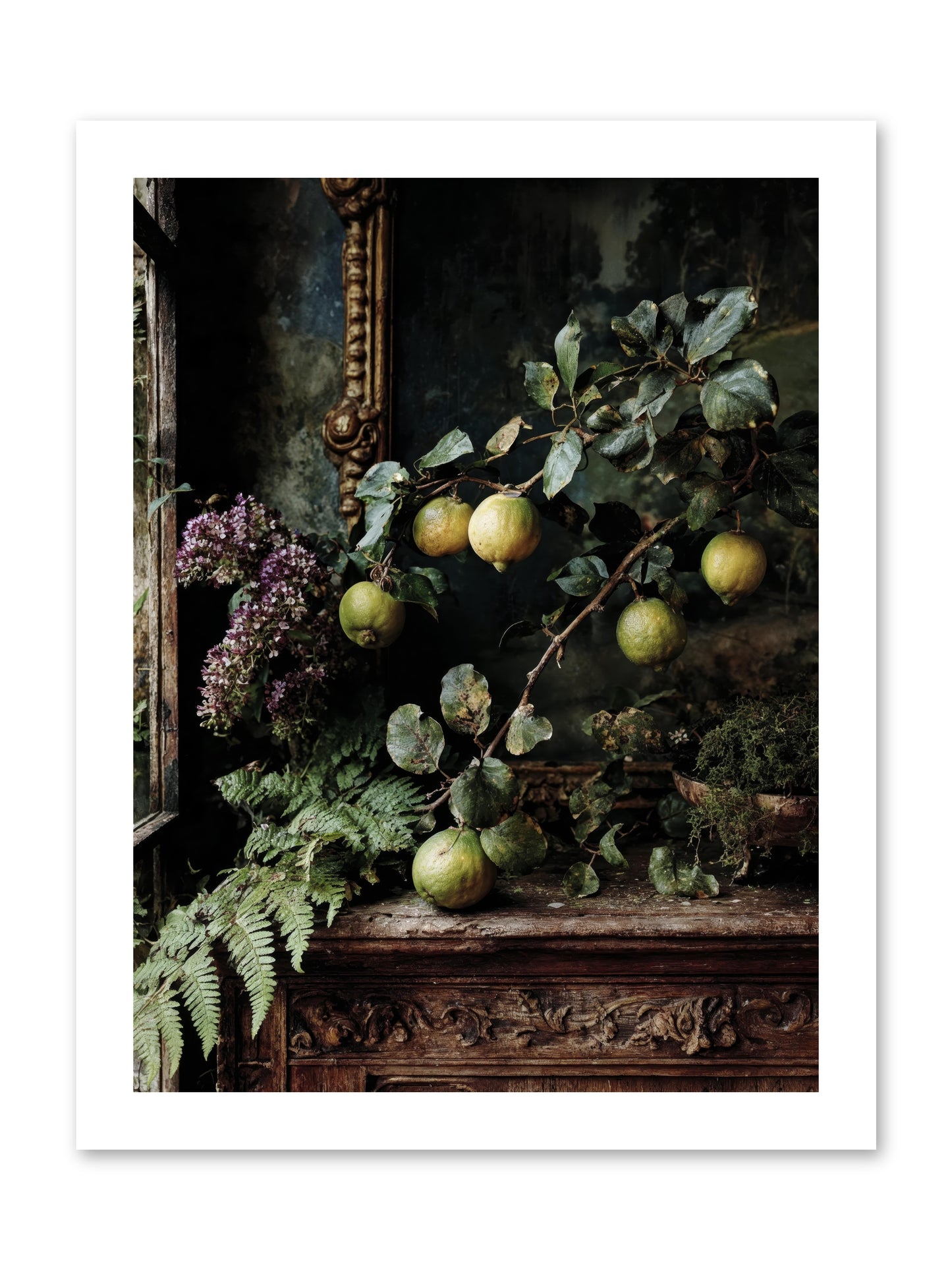 bonheur -- Paper Print 12x16