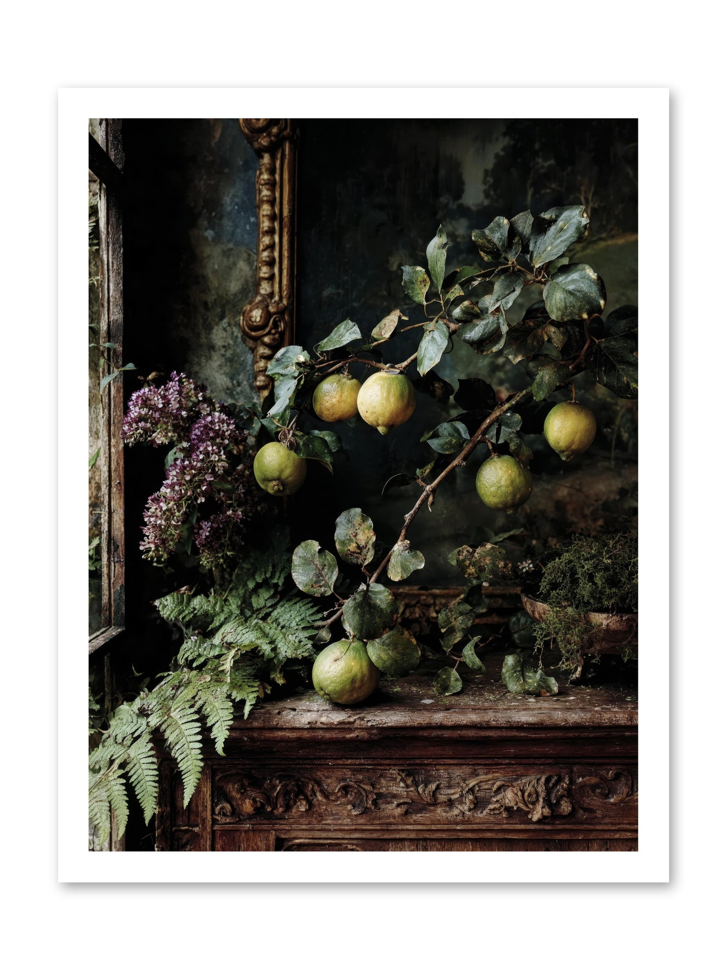 bonheur -- Loose Canvas Print 18x24