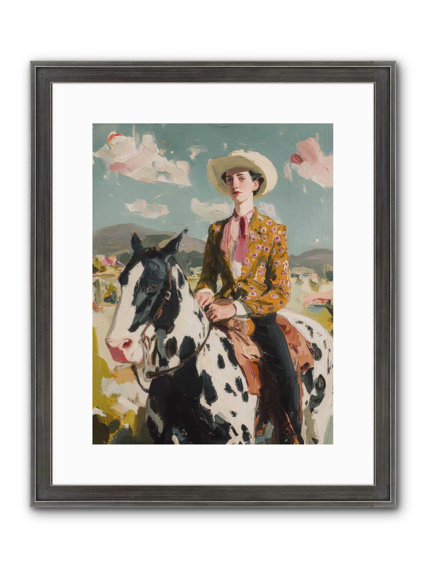 Borrowed From Dreams Framed Print - Slimwoods Black/Silver 12x16