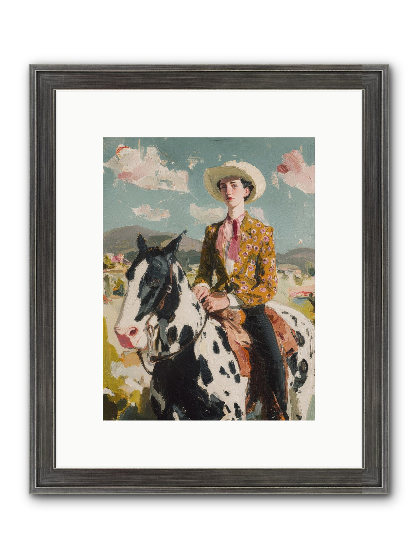 Borrowed From Dreams Framed Print - Slimwoods Black/Silver 9x12