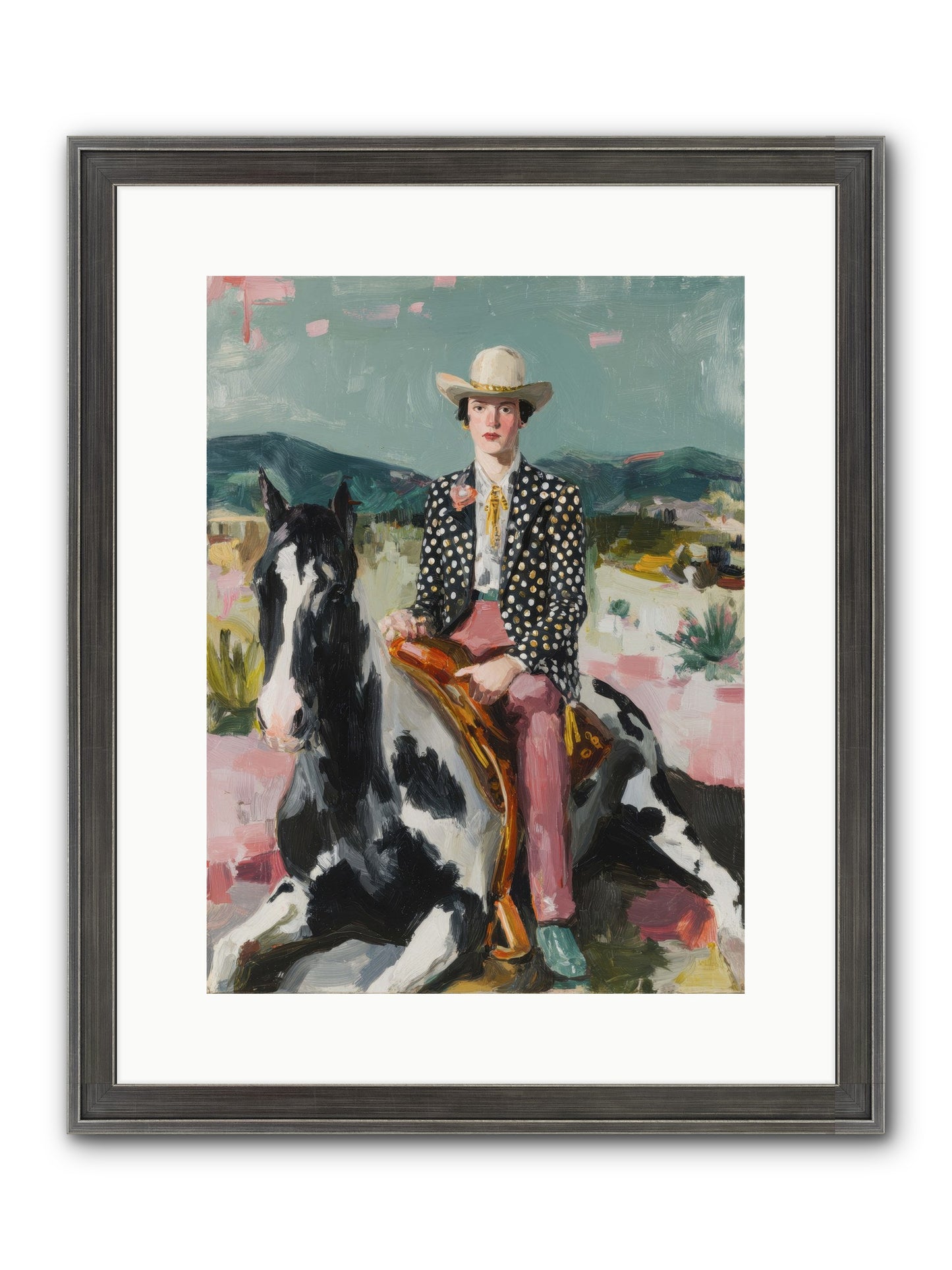 Borrowed From Dusk Framed Print - Slimwoods Black/Silver 12x16