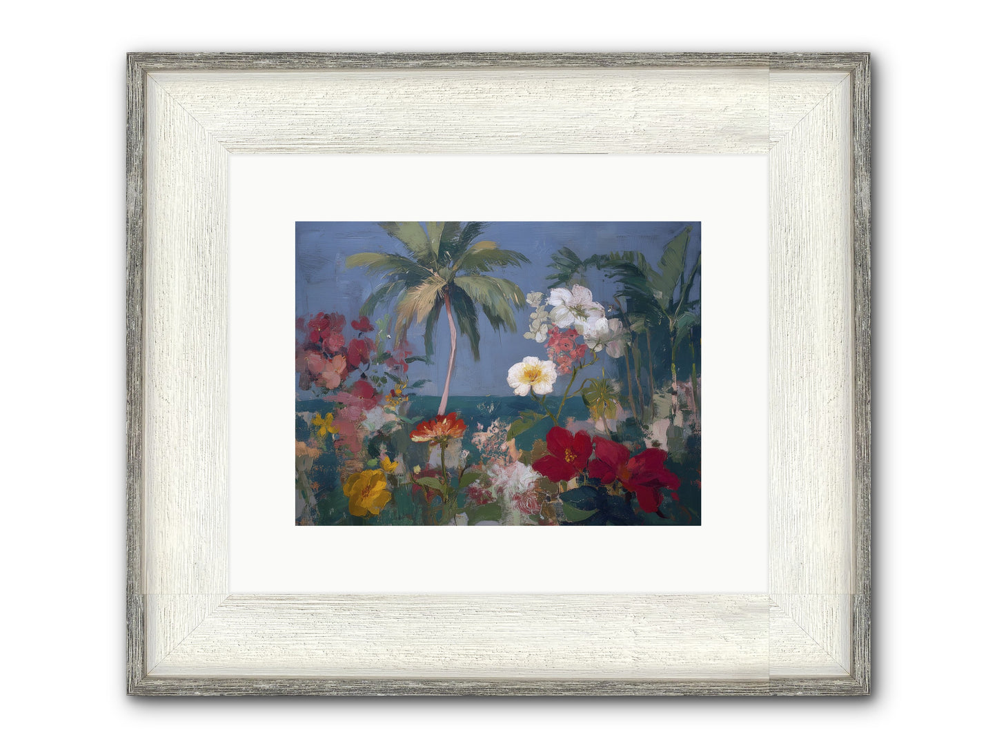Boundless Bliss Framed Print - Driftwood White 12x9
