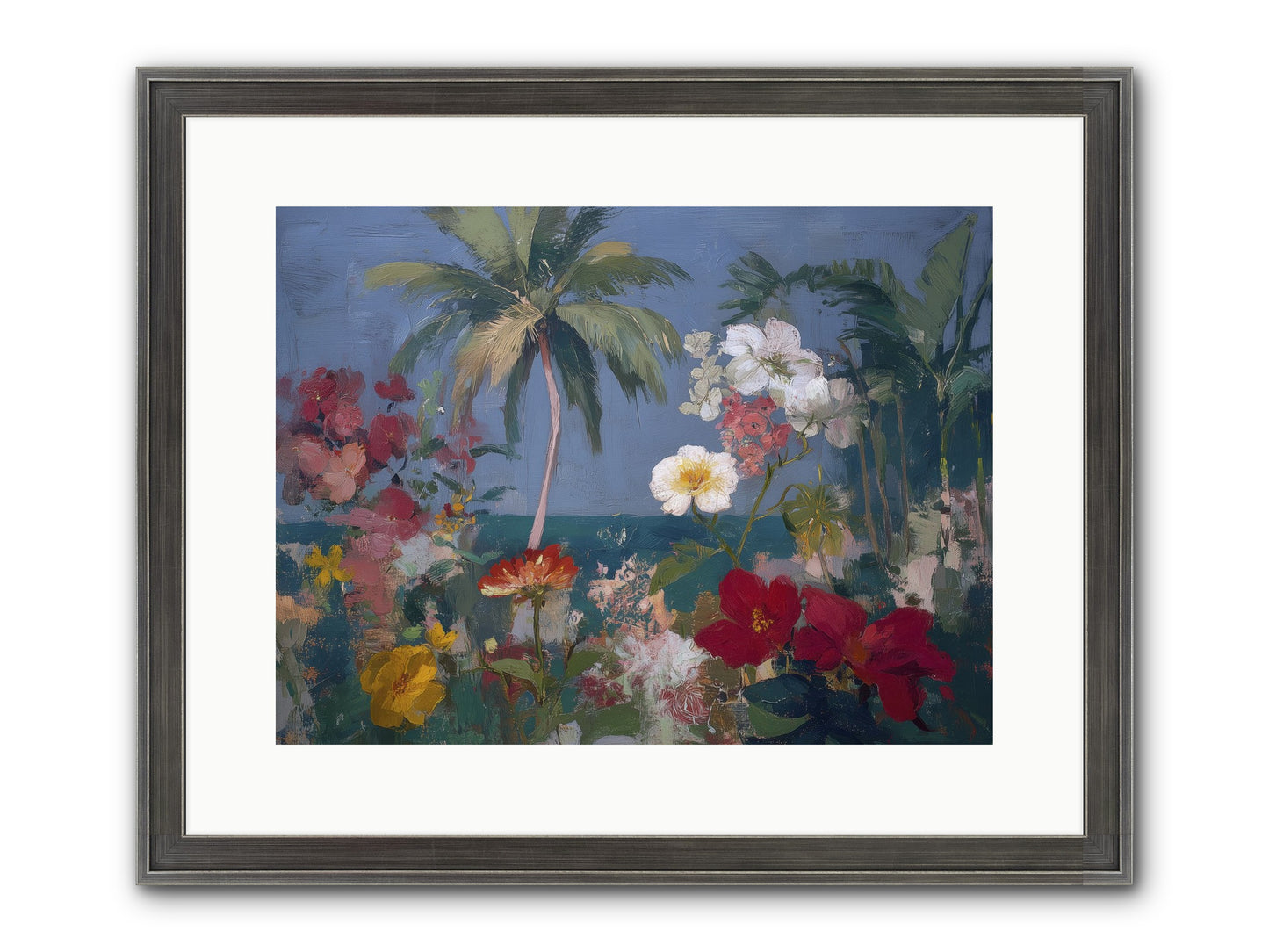 Boundless Bliss Framed Print - Slimwoods Black/Silver 16x12