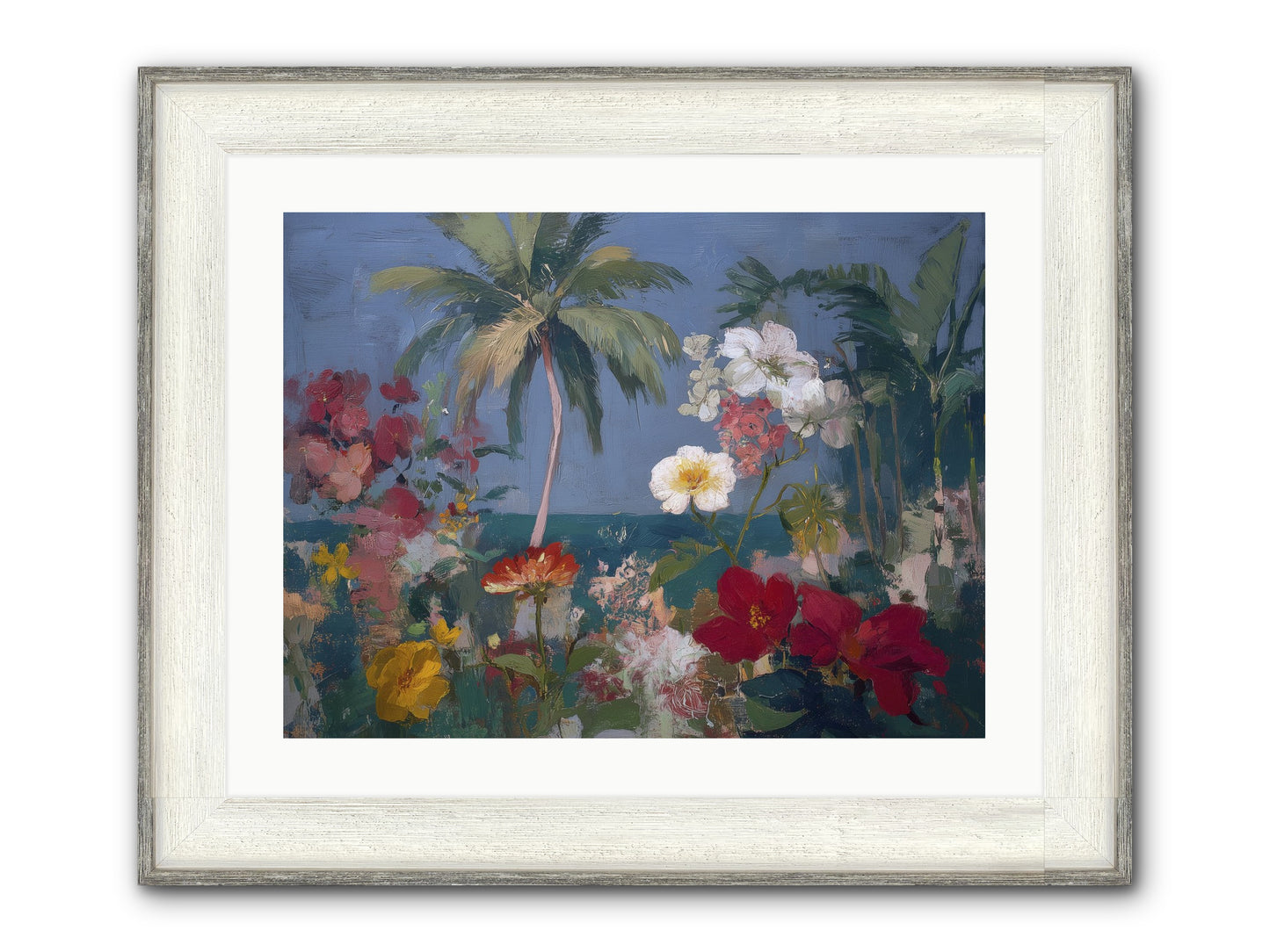 Boundless Bliss Framed Print - Driftwood White 24x18