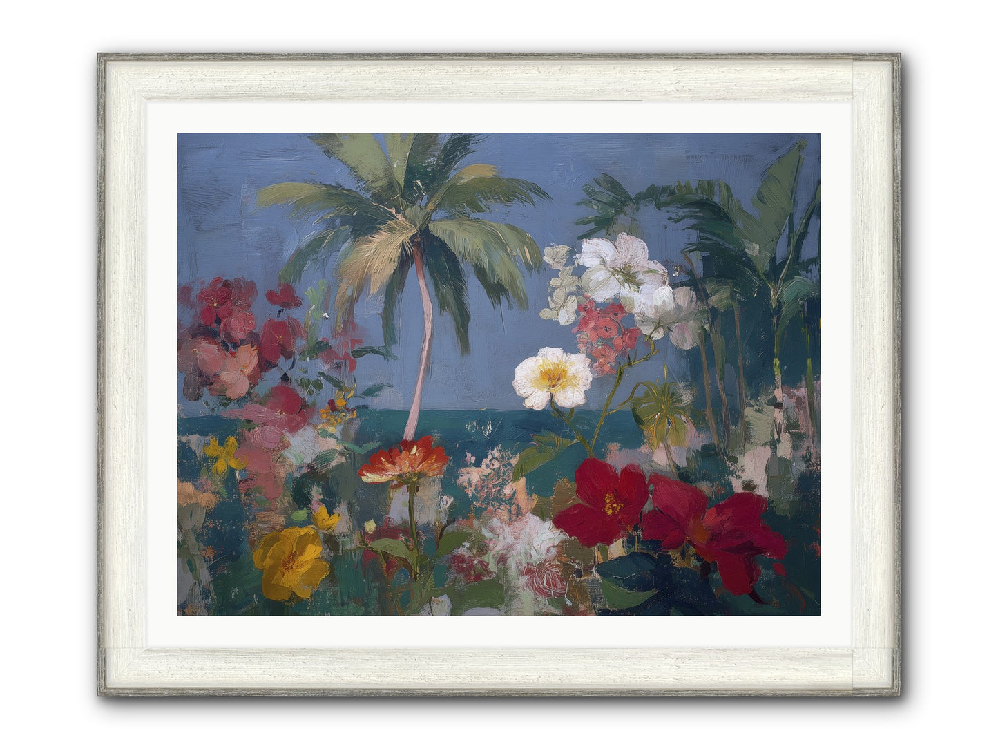 Boundless Bliss Framed Print - Driftwood White 40x30