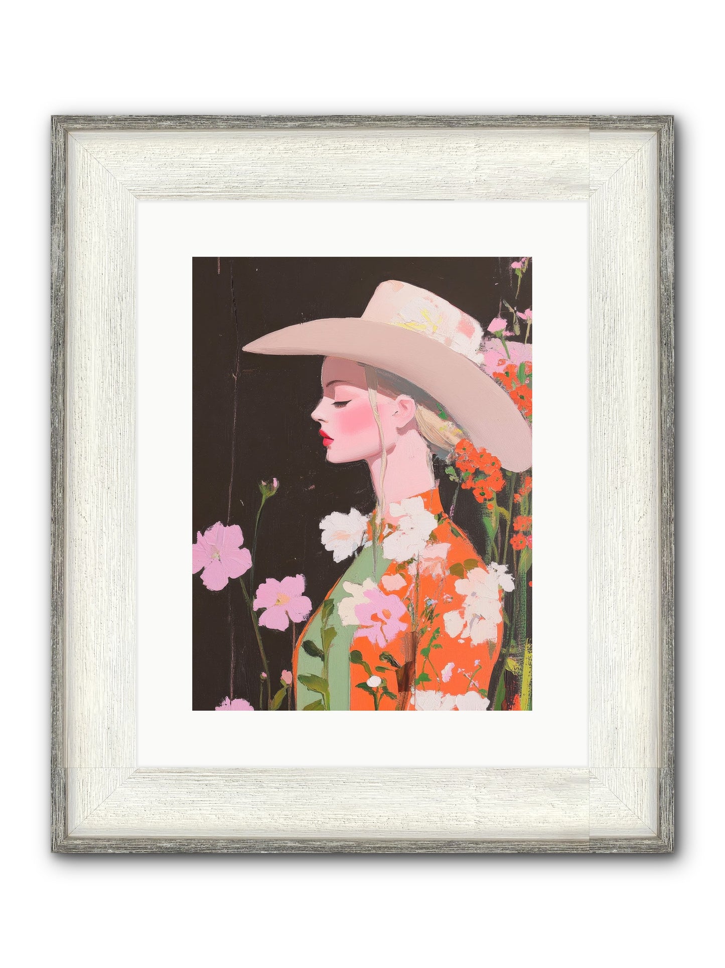 Boundless Spirit Framed Print - Driftwood White 12x16