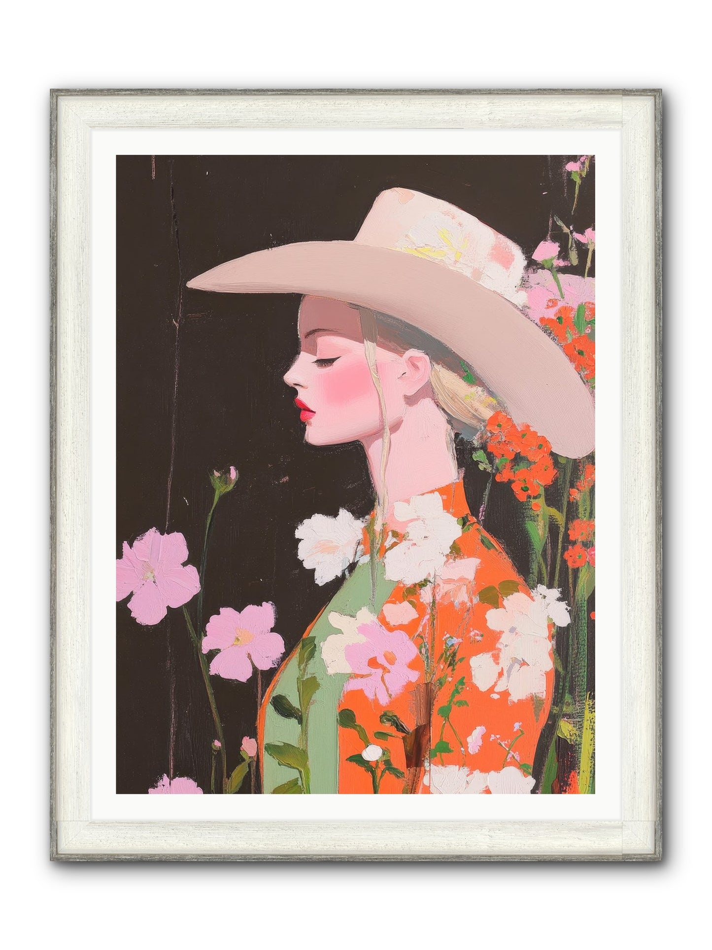 Boundless Spirit Framed Print - Driftwood White 36x48