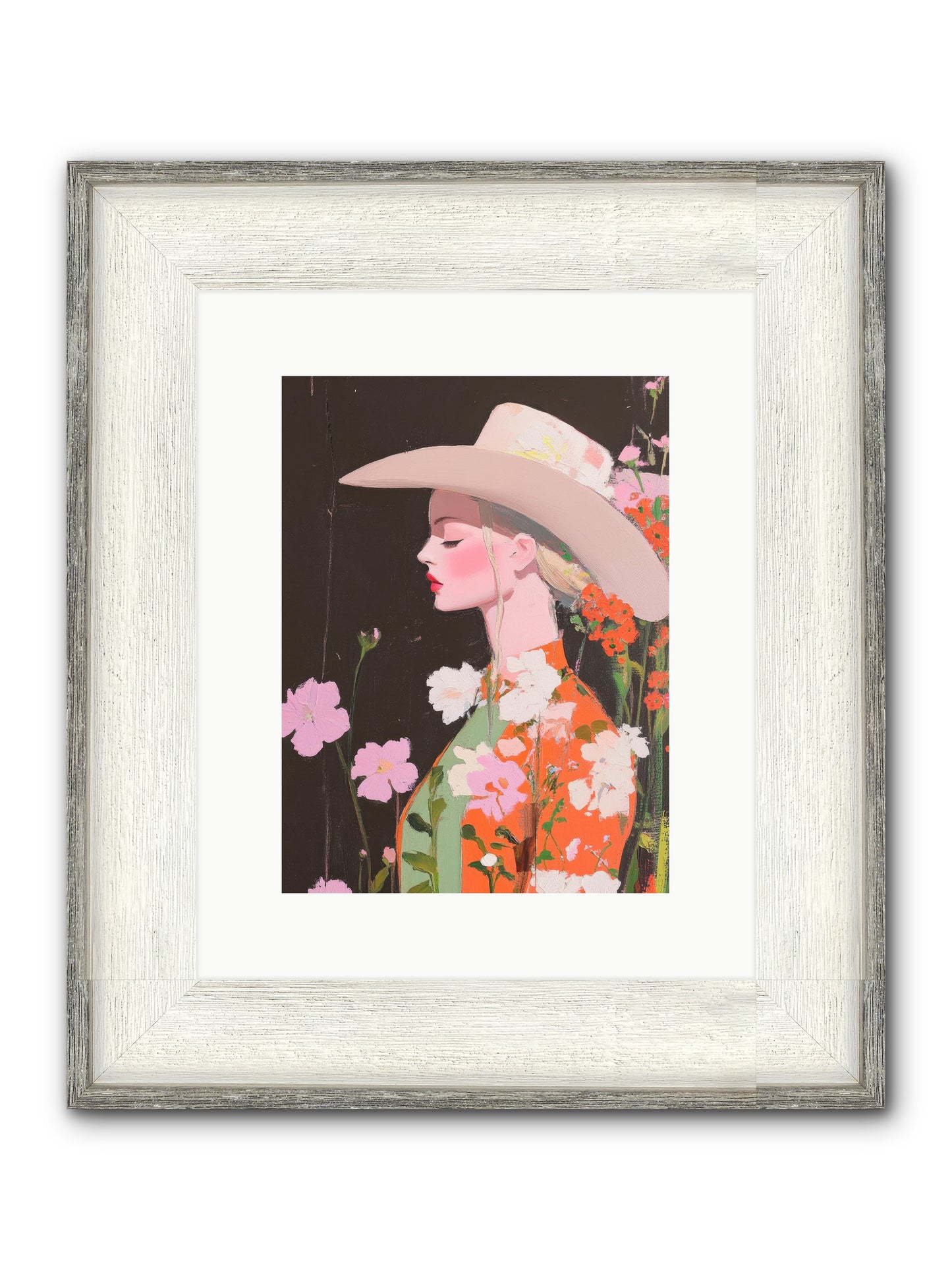 Boundless Spirit Framed Print - Driftwood White 9x12